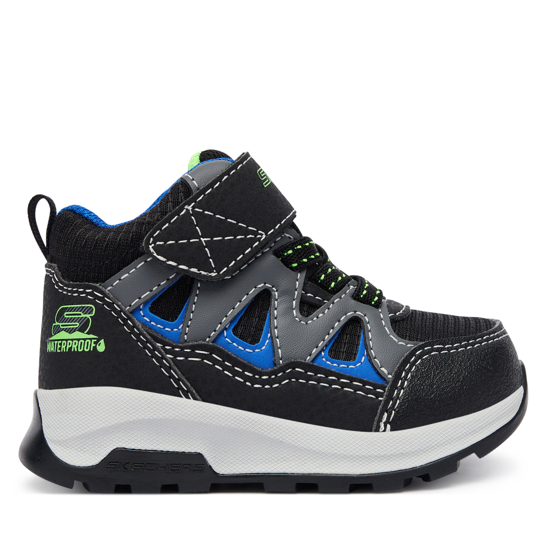 Šnurovacia obuv Skechers Storm Blazer 406377N BKBL Čierna