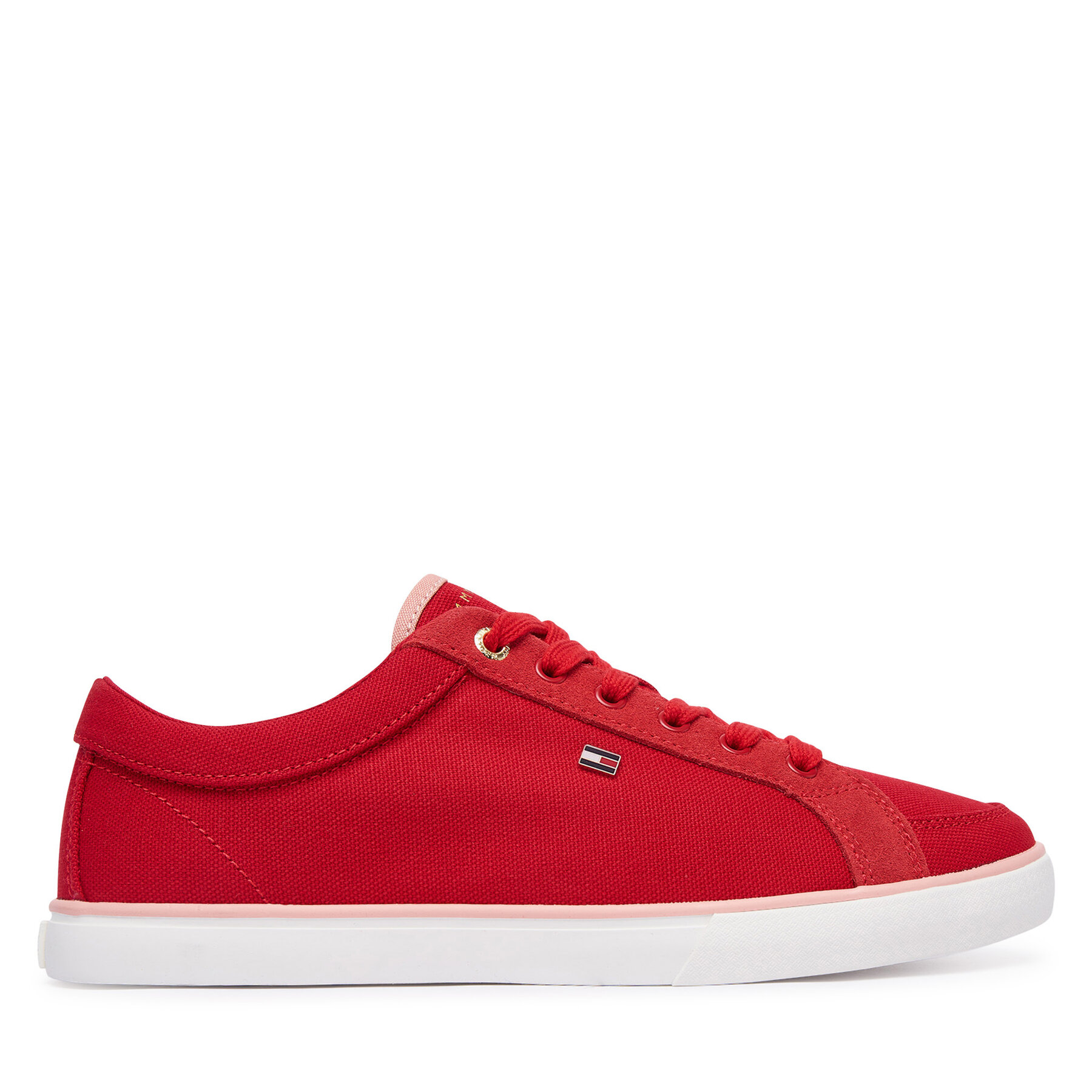 Teniși Tommy Hilfiger Th Low Vulc FW0FW09390 Roșu