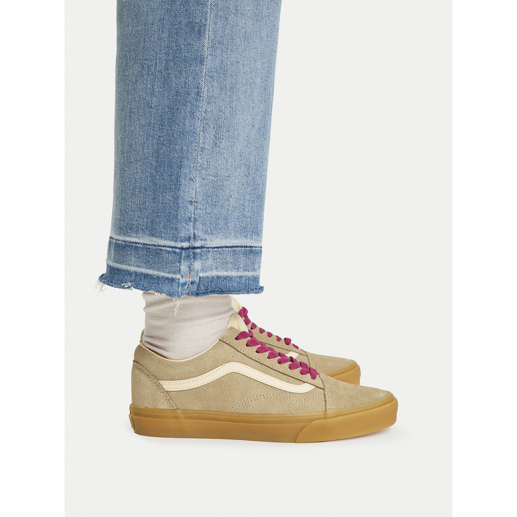 Гуменки Vans Old Skool VN000D6WHK11 Бежов