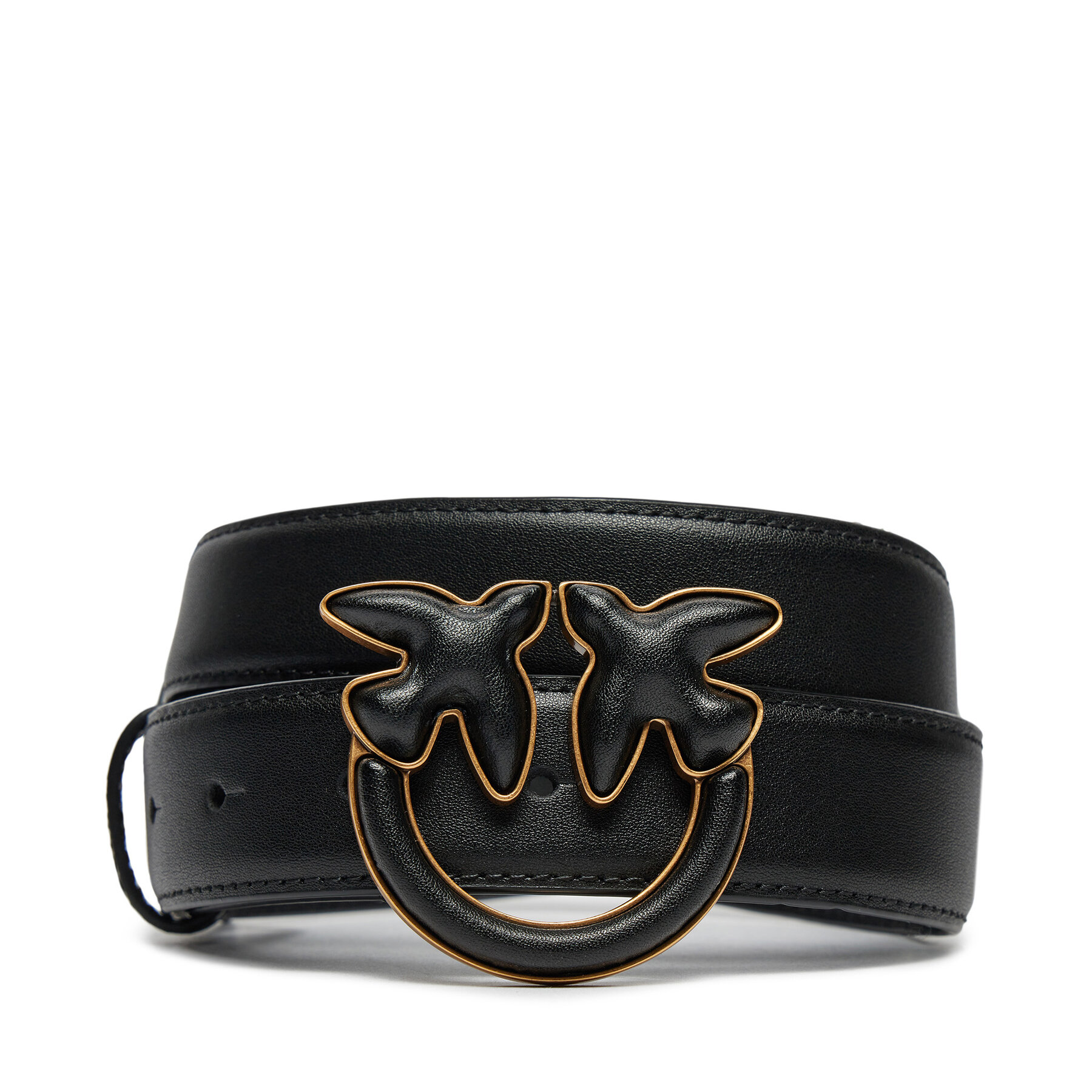 PINKO Ζώνη Γυναικεία Pinko Love Bery Click Puff H3 Belt AI 24-25 PLT01 103792 A1Z5 Μαύρο