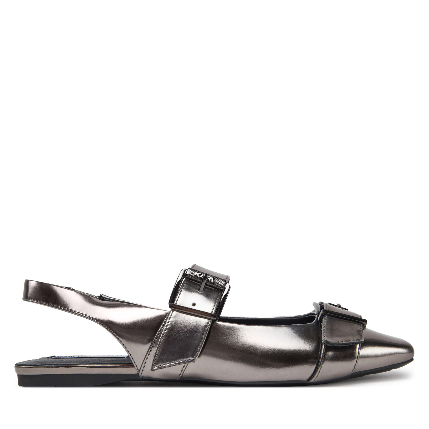 Sandale KARL LAGERFELD Konnie KL40186A Argintiu