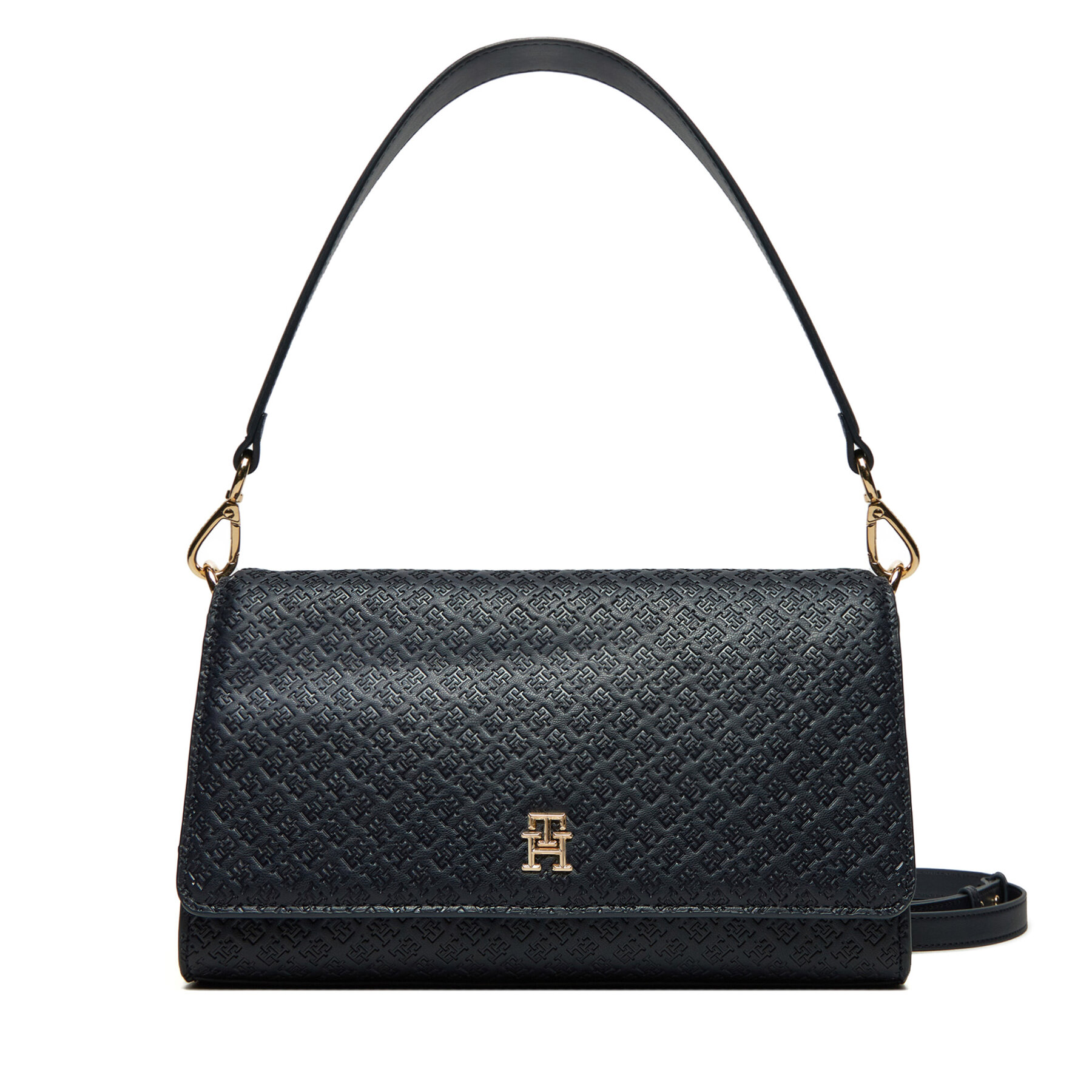 Kabelka Tommy Hilfiger AW0AW16933 Tmavomodrá