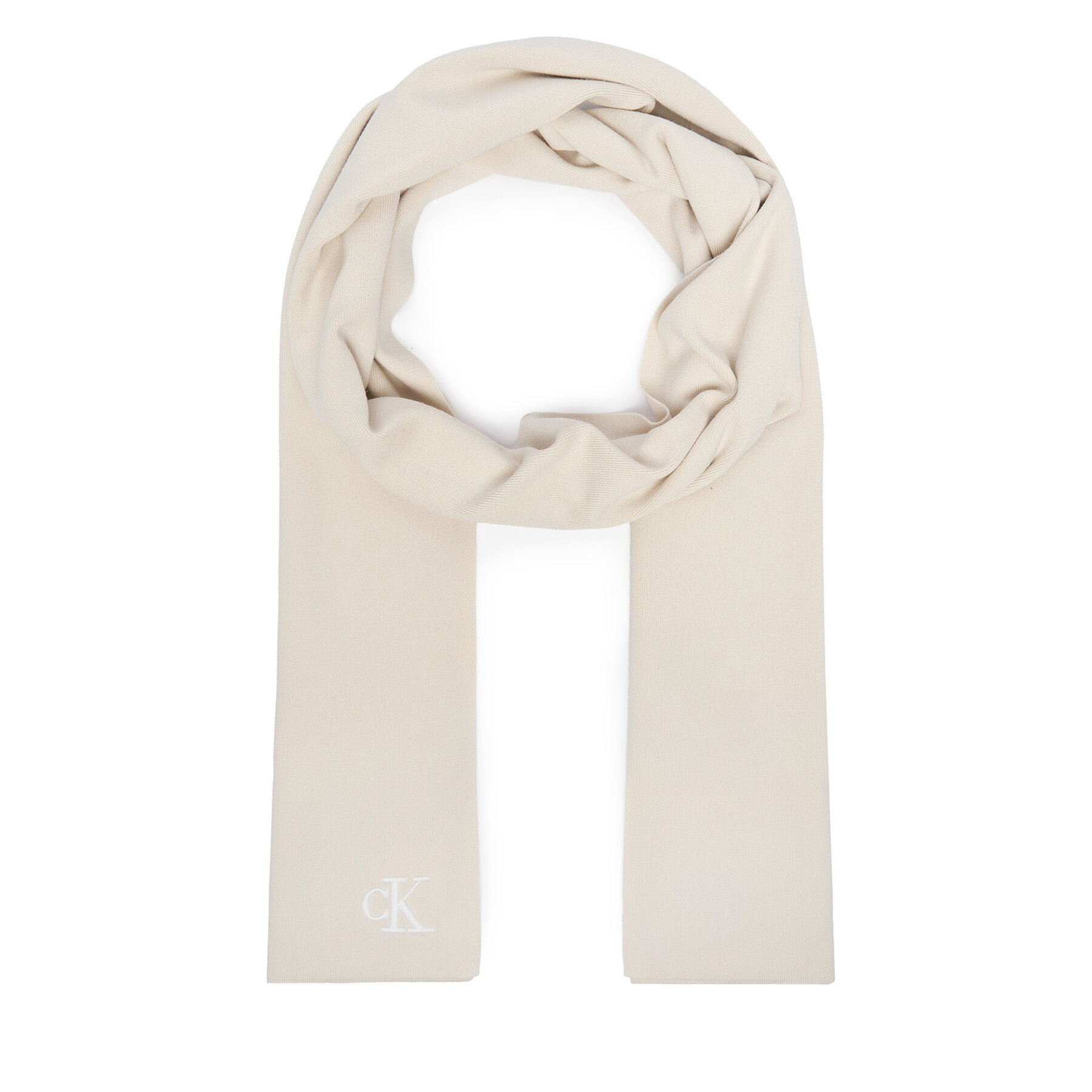 Зимен шал Calvin Klein LV04F8099G Кремав