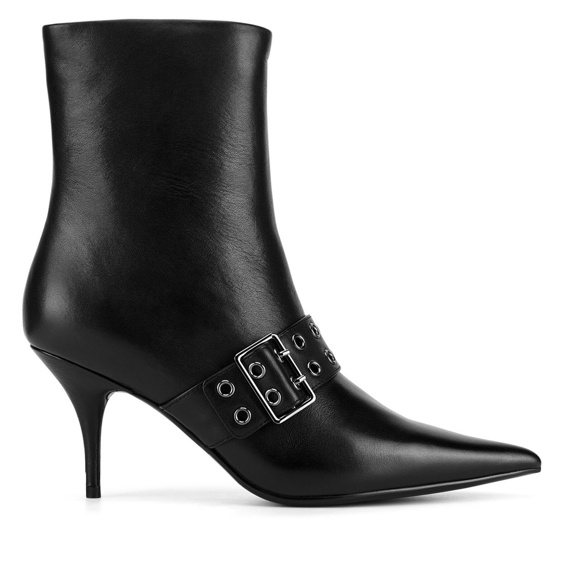 Polokozačky Eva Minge BUSMA-SLT062-651 Černá