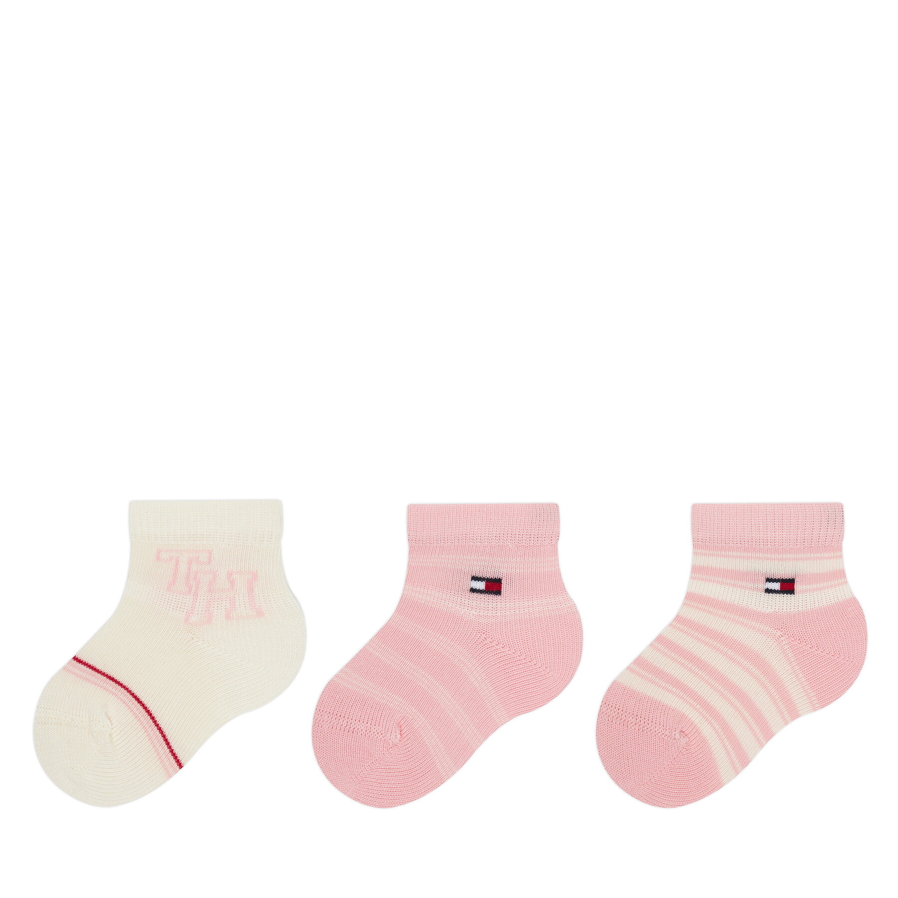 Șosete scurte Tommy Hilfiger 701236342 Roz