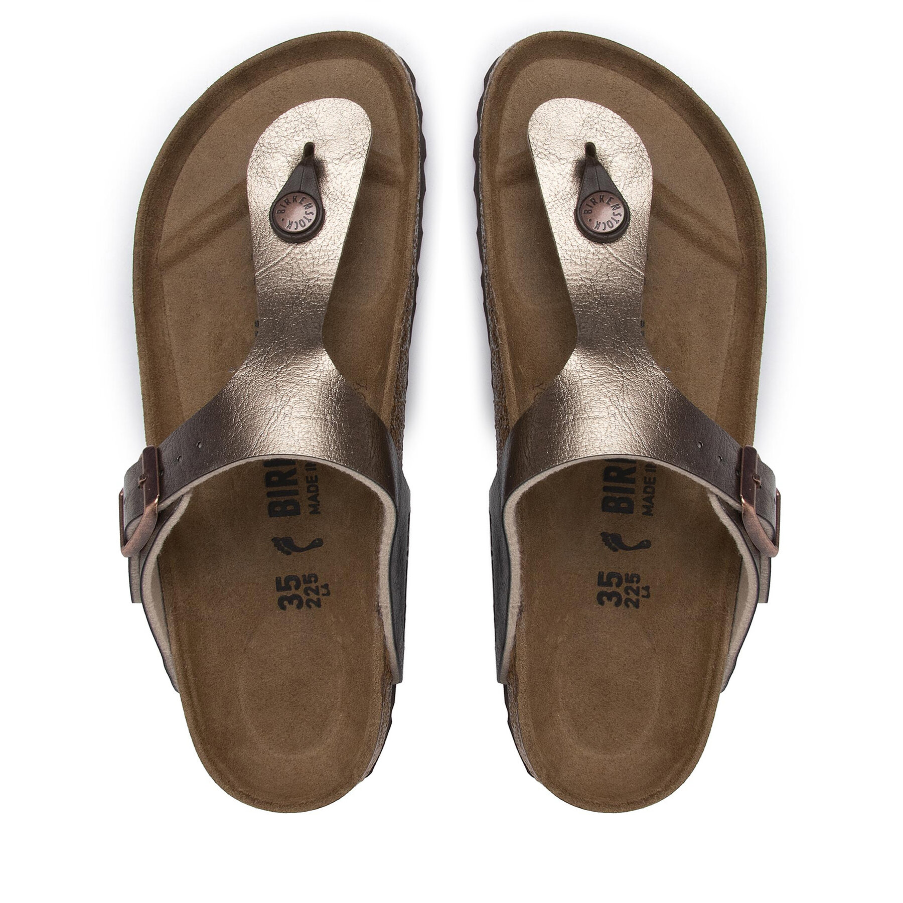 Japonke Birkenstock Gizeh Bs 1016145 Rjava