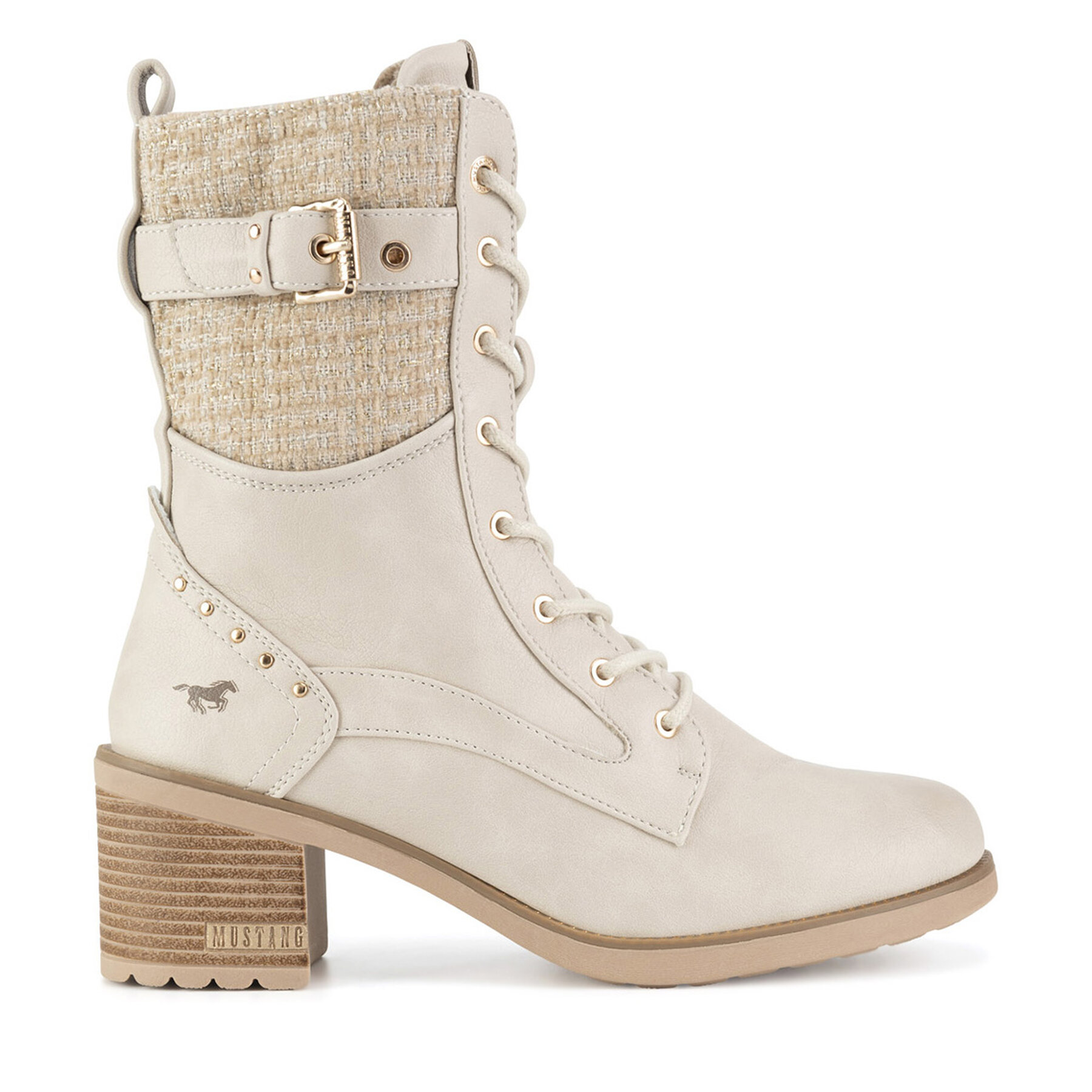 Bottines Mustang 1441-507-243 Blanc