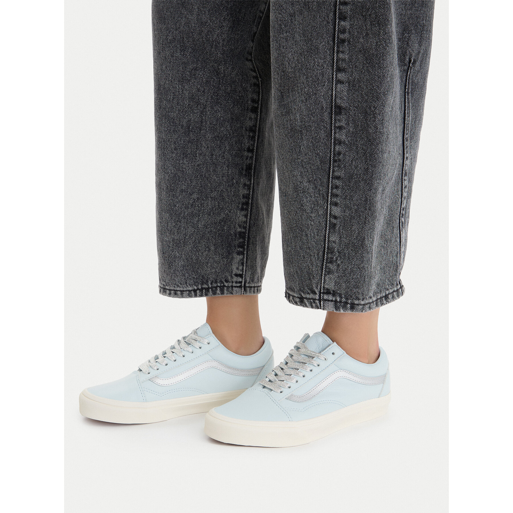 Tenisice Vans Old Skool VN000D6WYP21 Svijetlo plava