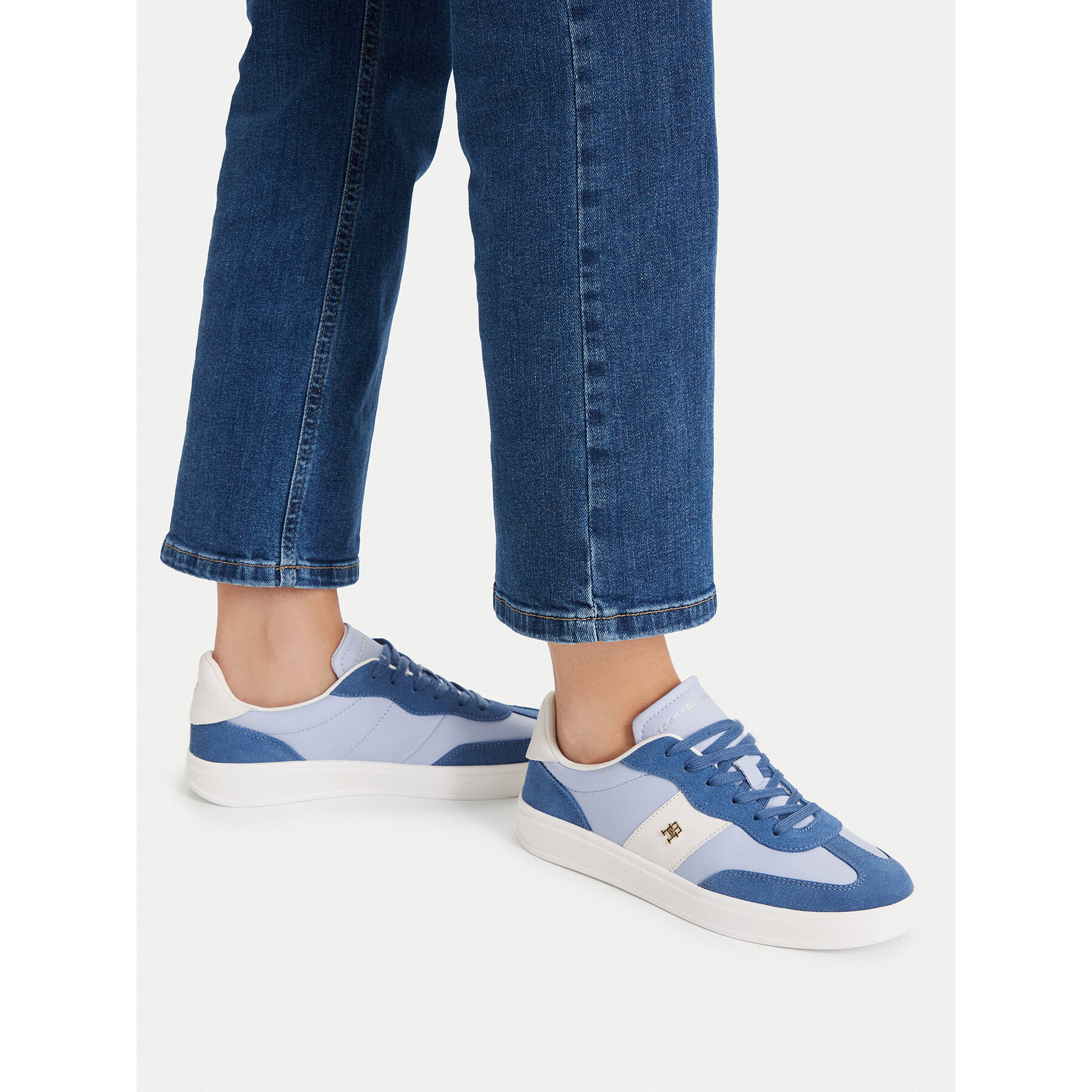 Tenisice Tommy Hilfiger Premium Heritage FW0FW09497 Svijetlo plava
