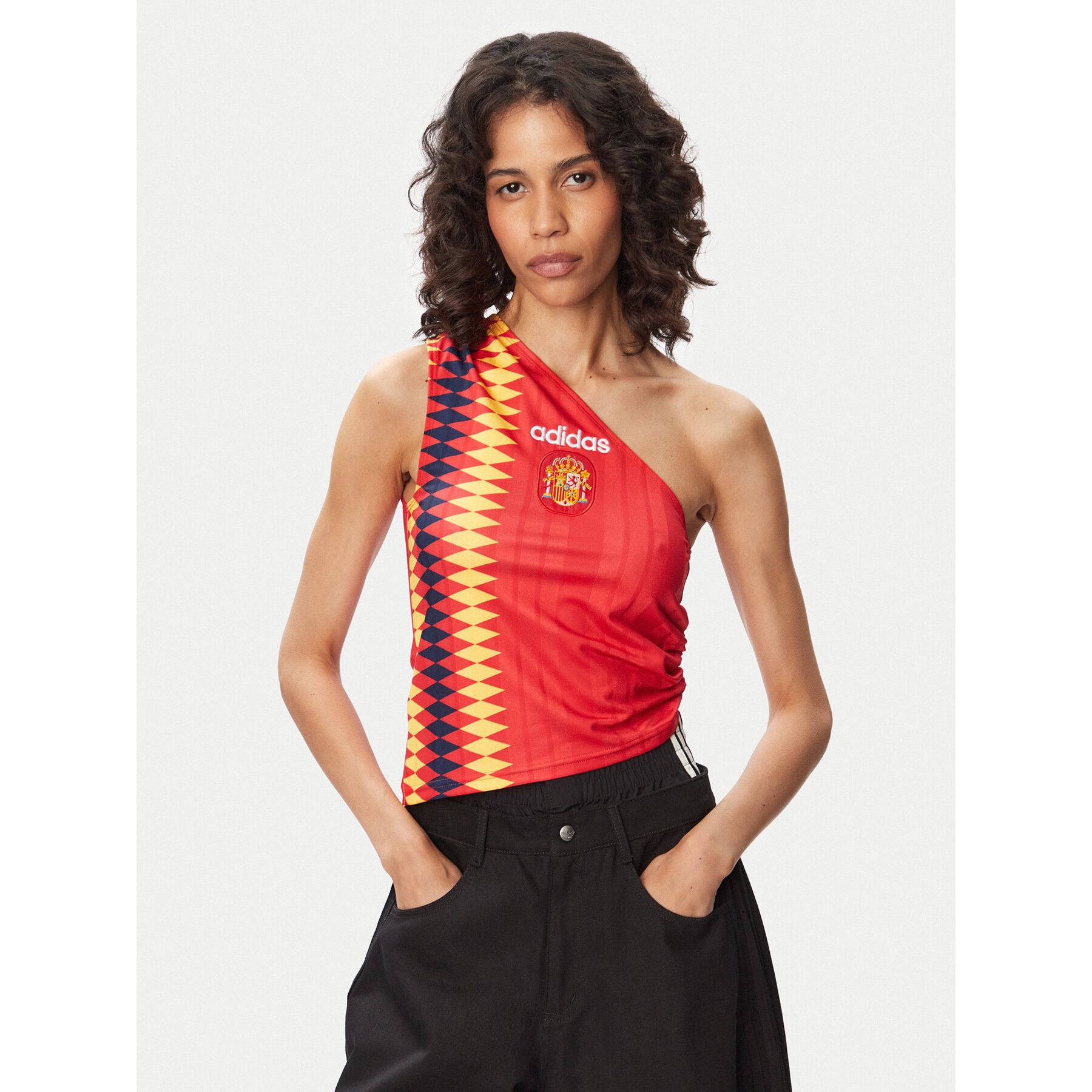 adidas Top Spain Reconstructed Bringback KE2292 Rot Slim Fit
