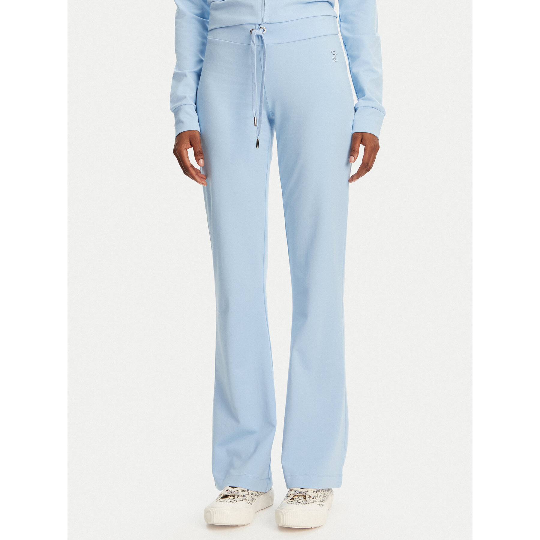 Juicy Couture Donji dio trenerke Apollo JCWBJ125311 Svijetloplava Flared Leg