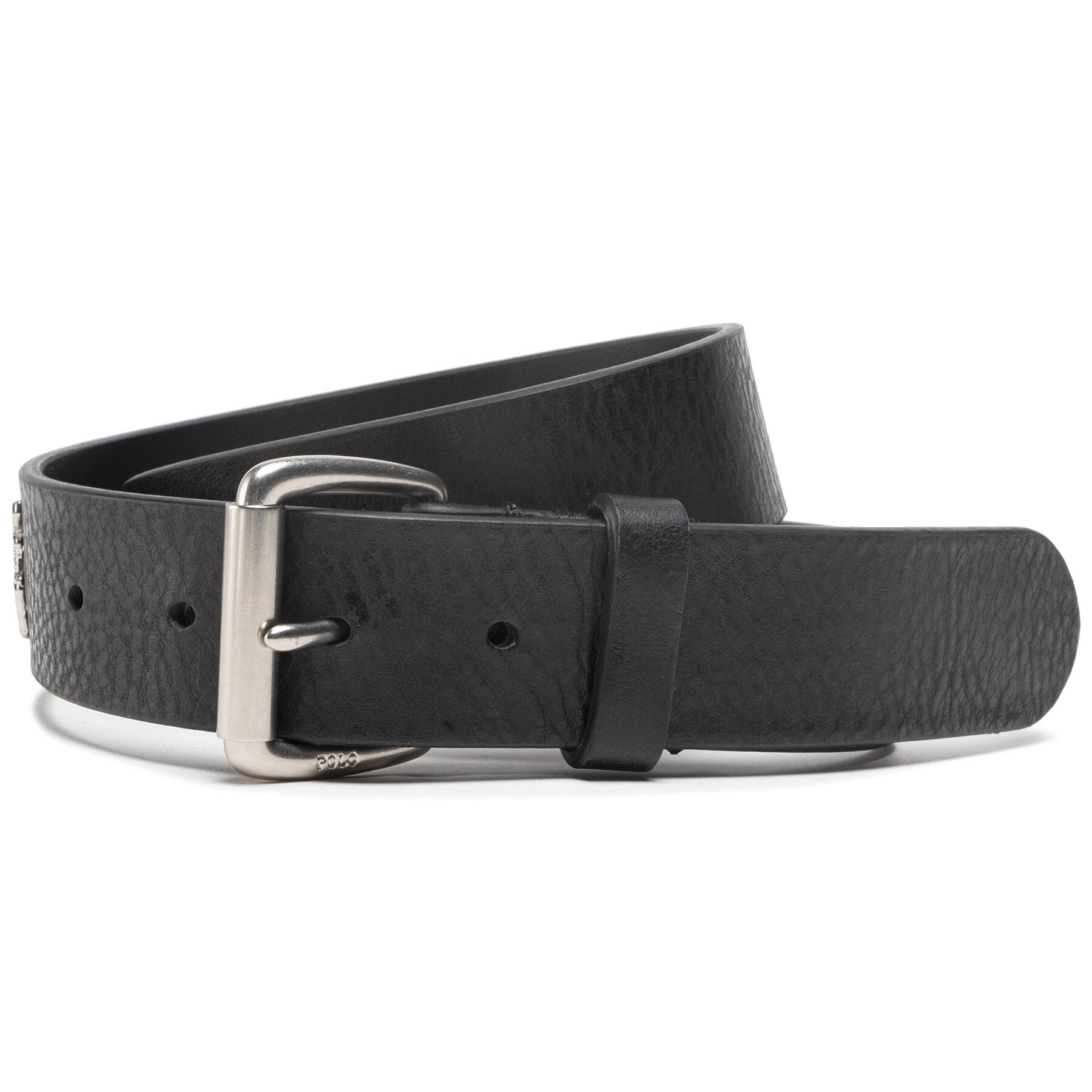 Muški remen Polo Ralph Lauren Rgd Chrm Bt 405826042001 Crna