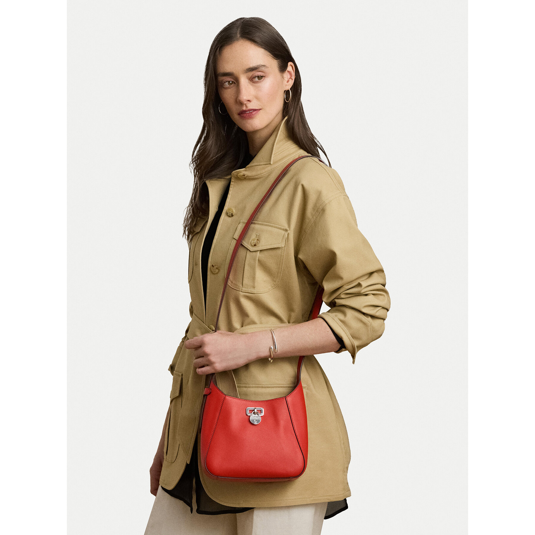 Torbica LAUREN RALPH LAUREN 431966750007 Crvena