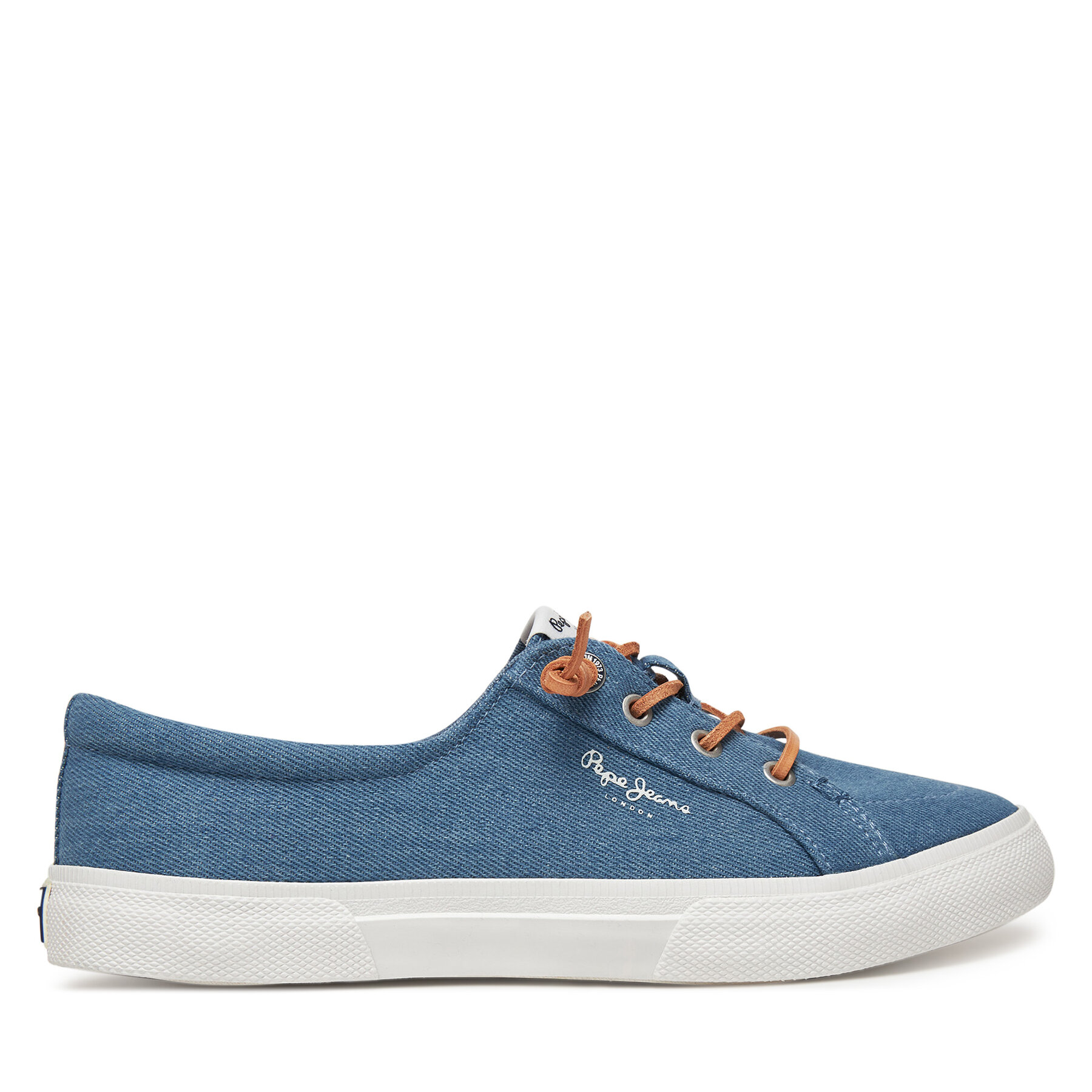 Sneakers Pepe Jeans Kenton Denim PLS31602 Albastru