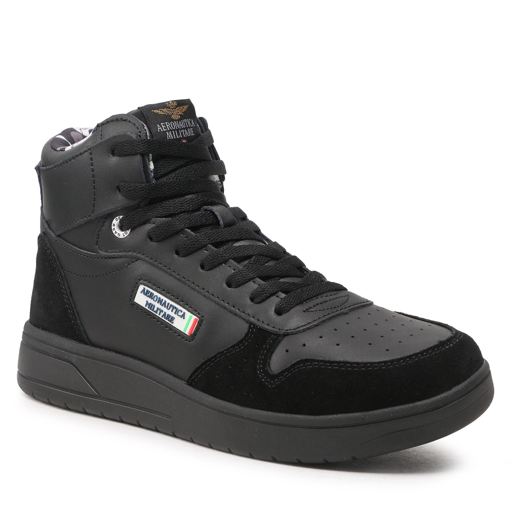 Sneakers Aeronautica Militare 222SC226PL178 Nero 00001