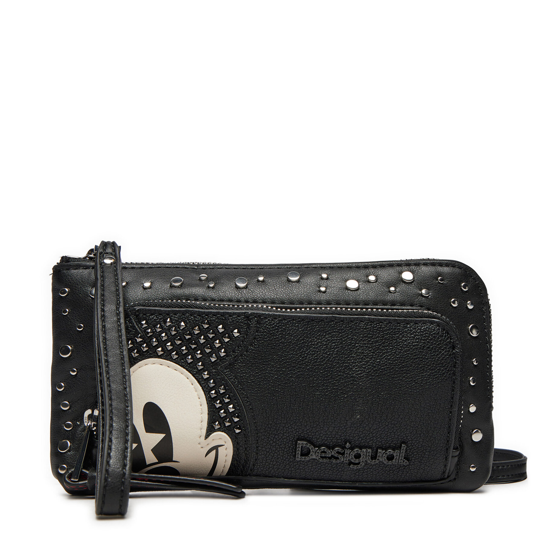 Cartera grande para mujer Desigual 24WAYP35 Negro