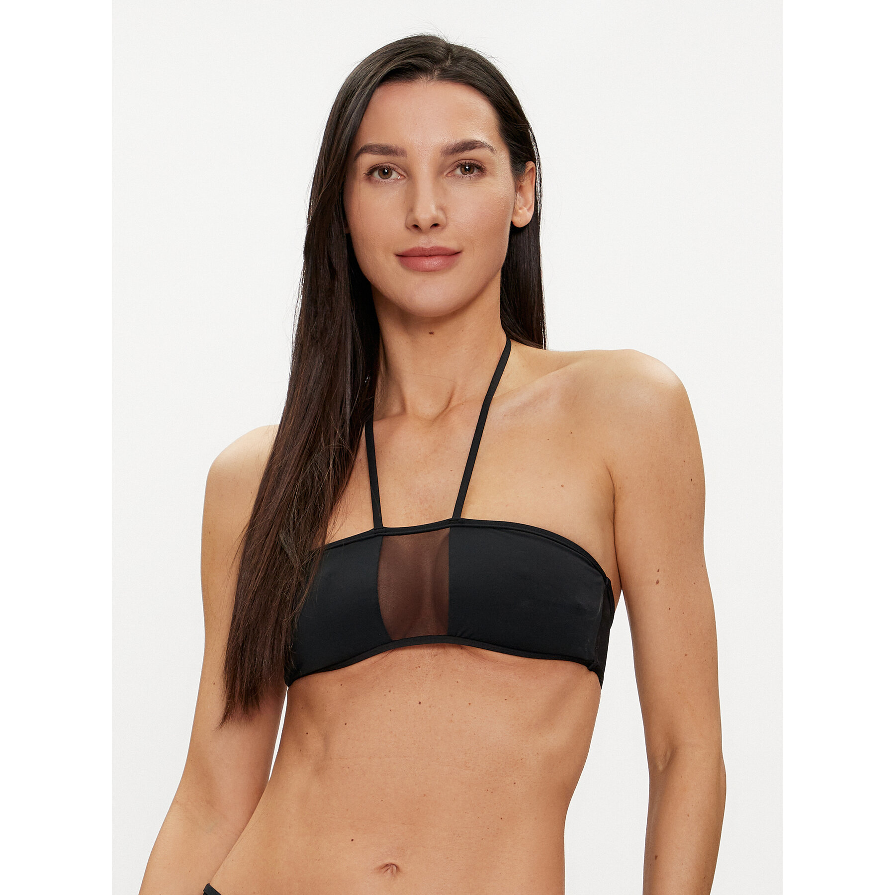 Calvin Klein Swimwear Bikini-Oberteil KW0KW02326 Schwarz