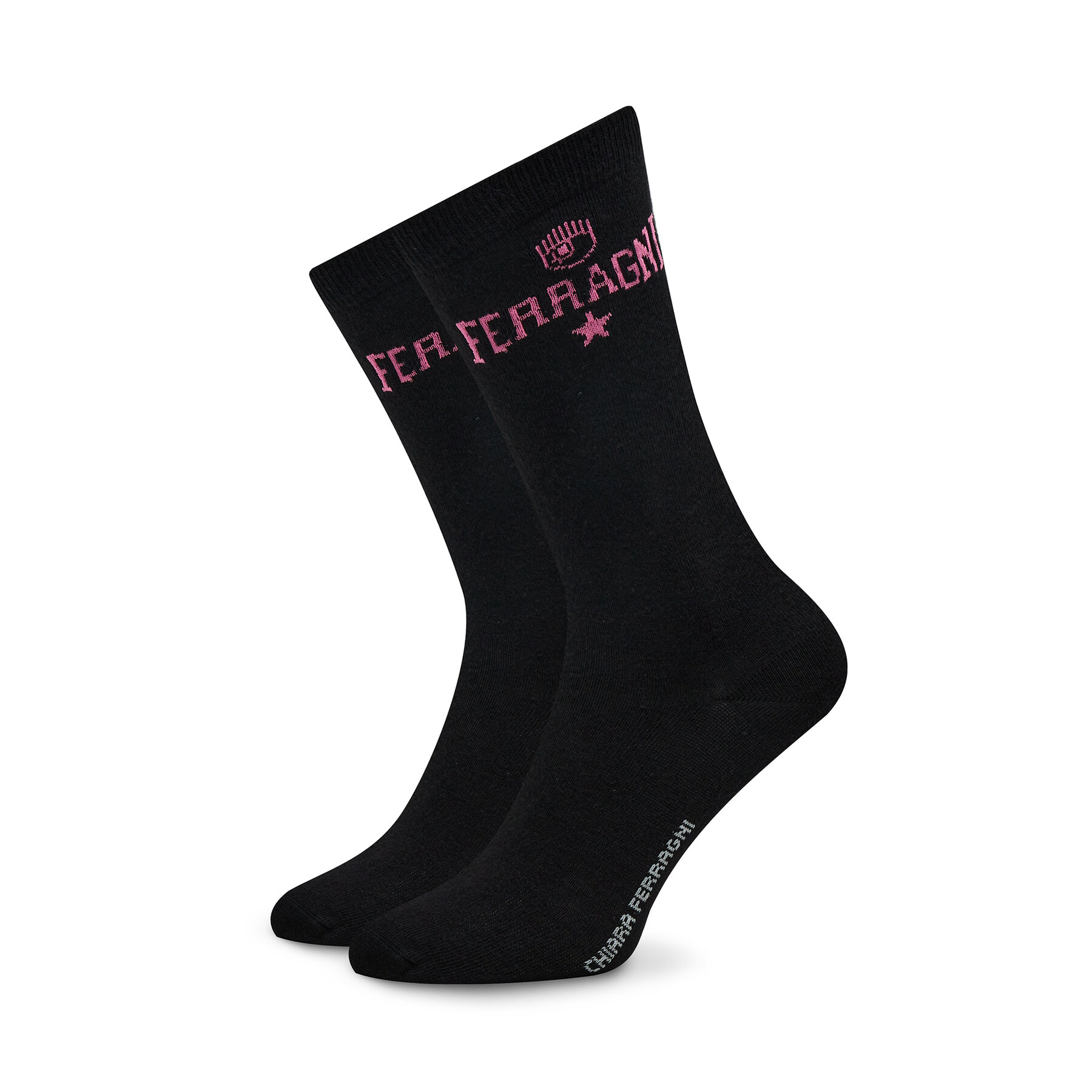 Ženske visoke čarape Chiara Ferragni 74SB0J04 Black