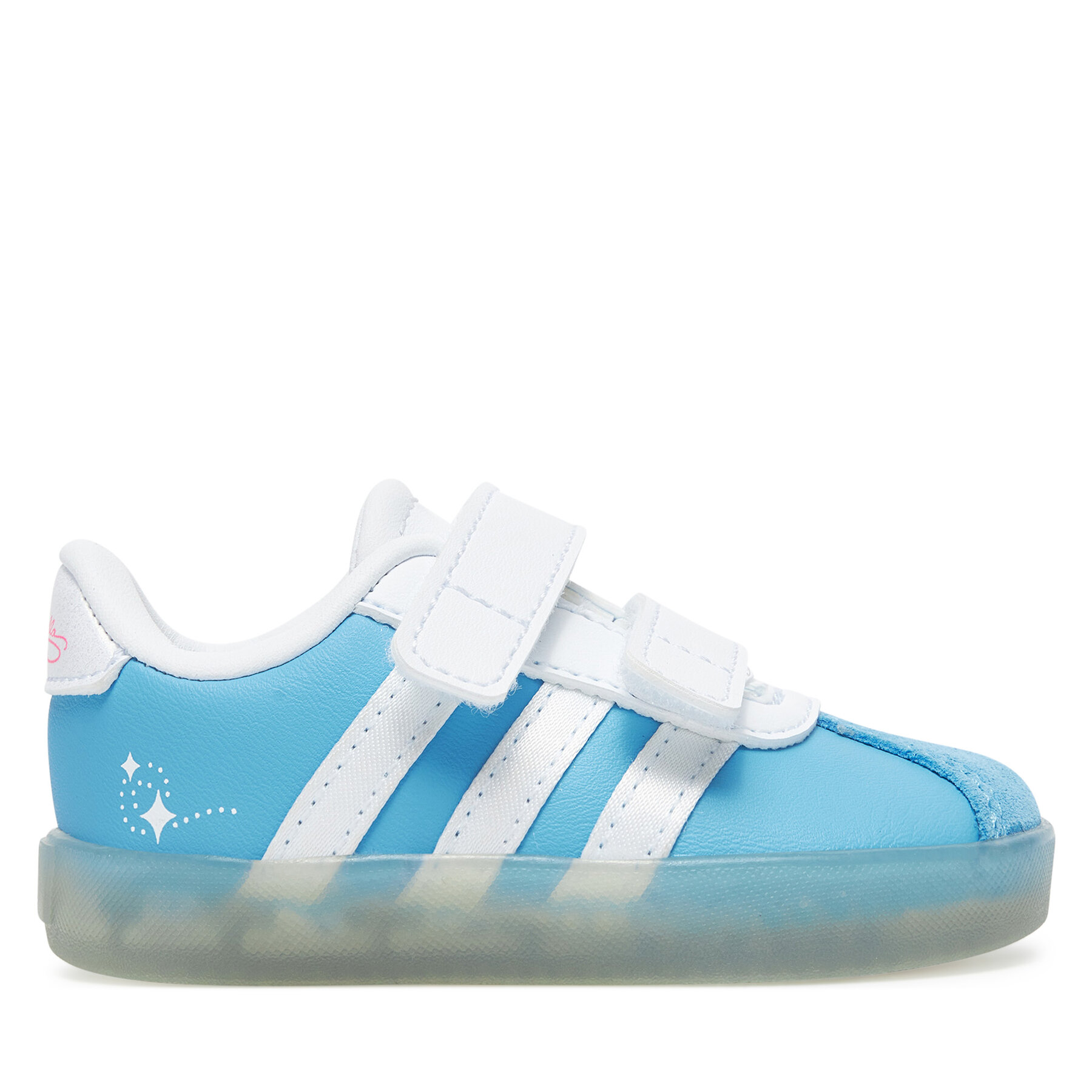 Sneakersy adidas Disney Cinderella VL Court 3.0 JR4900 Modrá