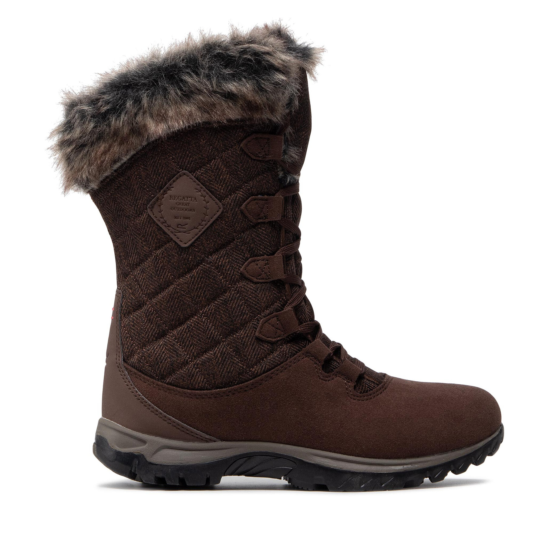 Bottes de neige Regatta Lady Newley Thermo RWF636 Marron