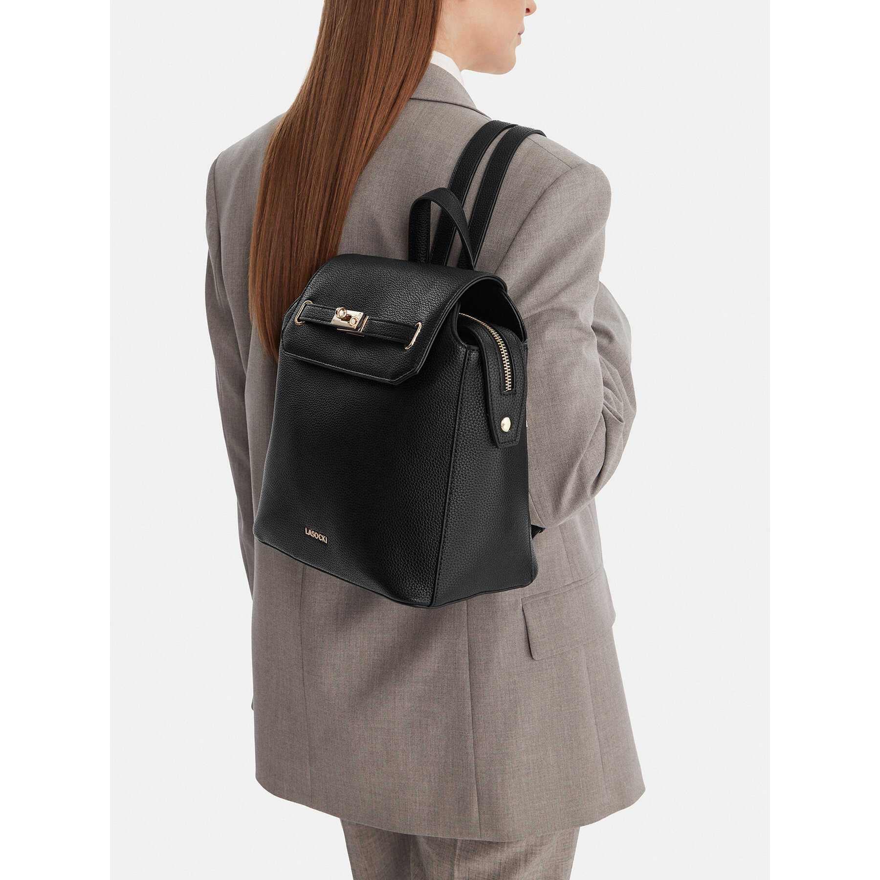 Hátizsák Lasocki CEO-LSK-L-017-09 Fekete