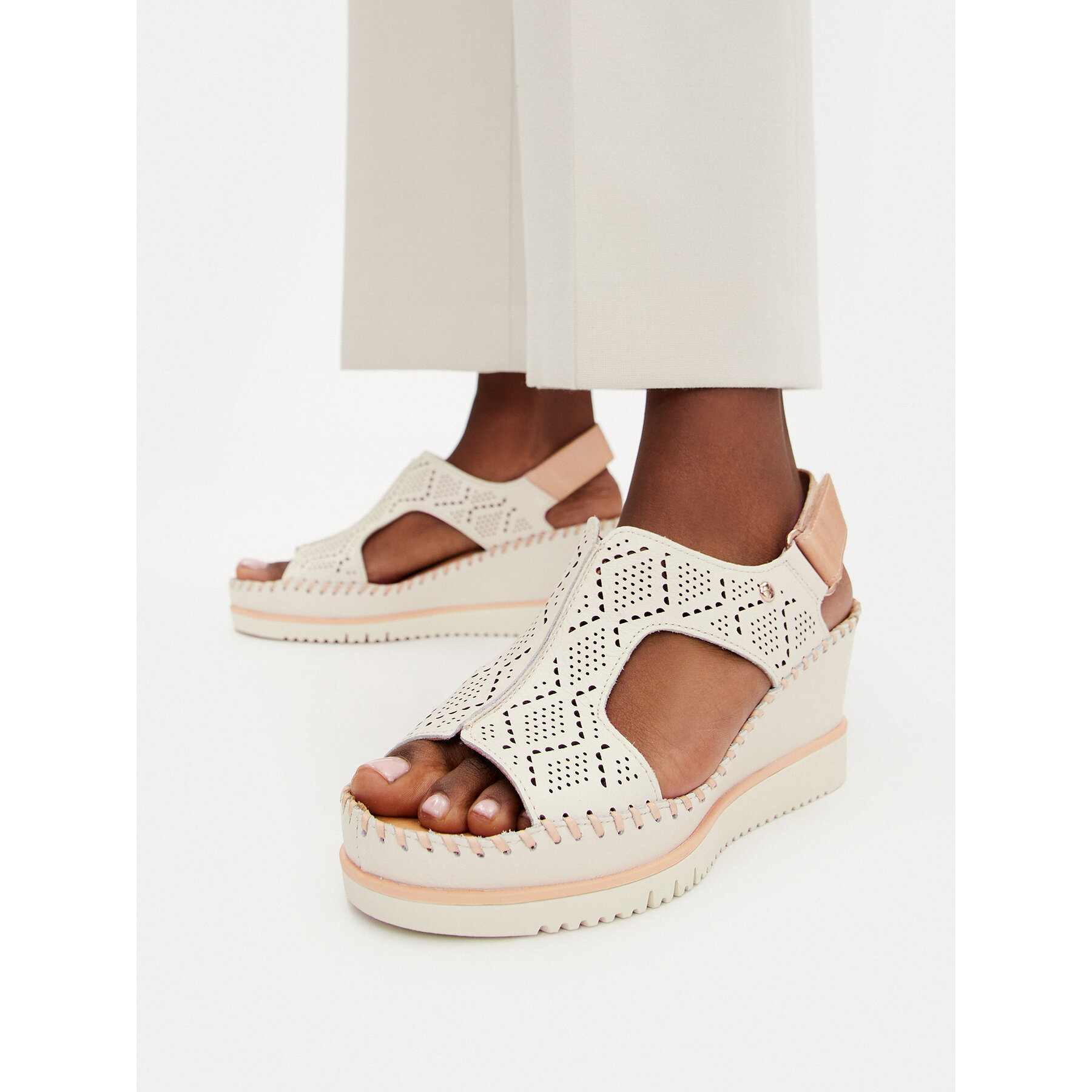 Sandale Pikolinos W3Z-1775C1 Alb