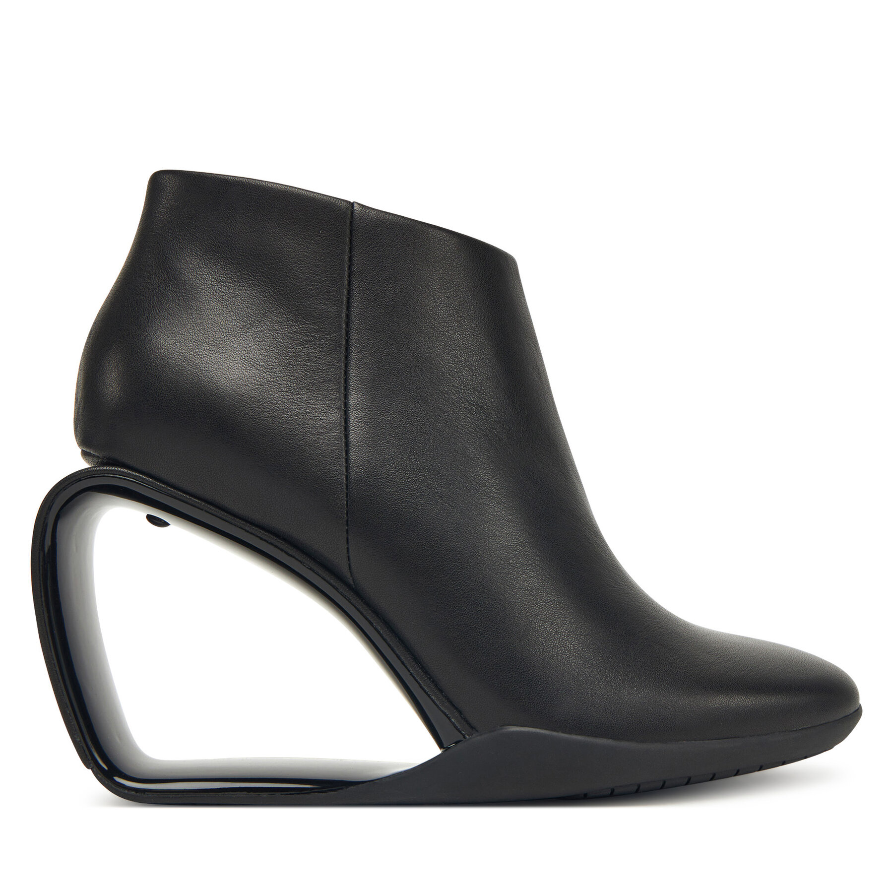 Bokacsizma United Nude Mobius Ankle Bootie Hi 109370116 Fekete