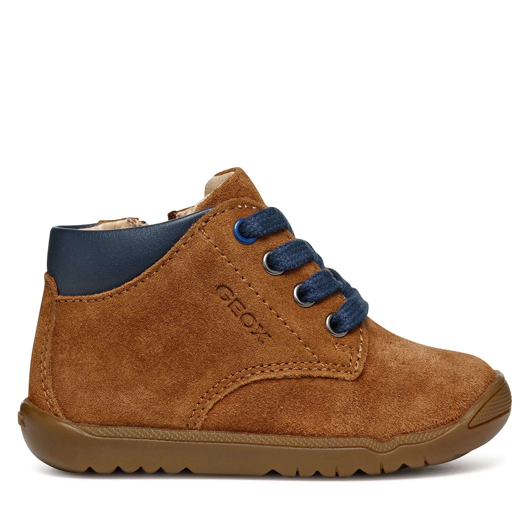 Šnurovacia obuv Geox B Macchia Boy B464NA 022BC C6000 Hnedá
