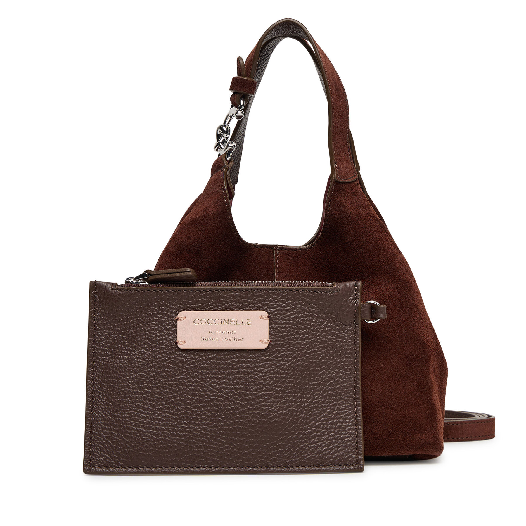 Γυναικεία Τσάντα Coccinelle, Μέγεθος one size, Καφέ, THE Coccinelle C-Easy E1 THE 58 01 01