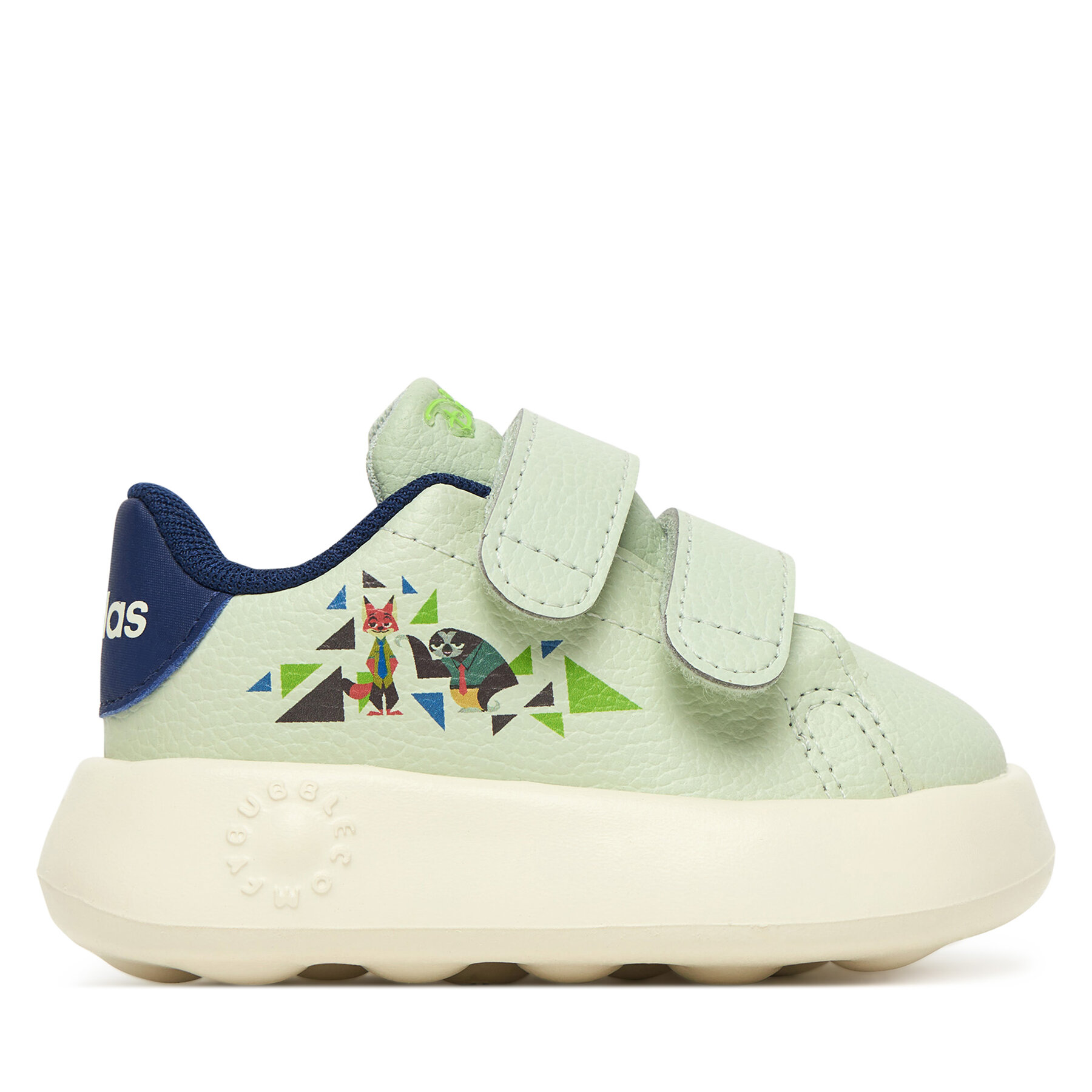 Sneakersy adidas Disney Advantage JQ4376 Zelená