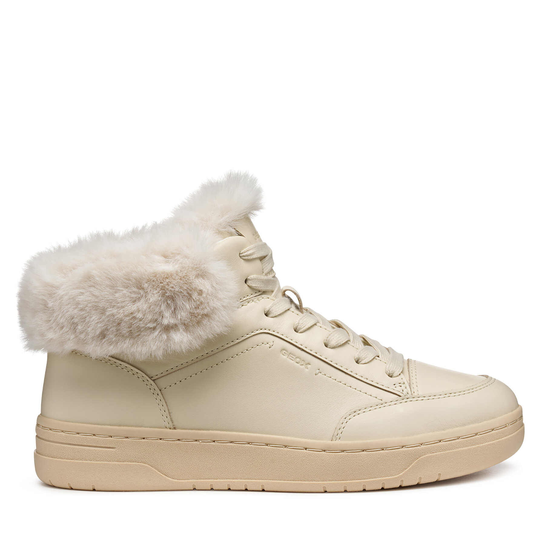 Sneakersy Geox D Sedral Court D564QC 00085 C1122 Écru