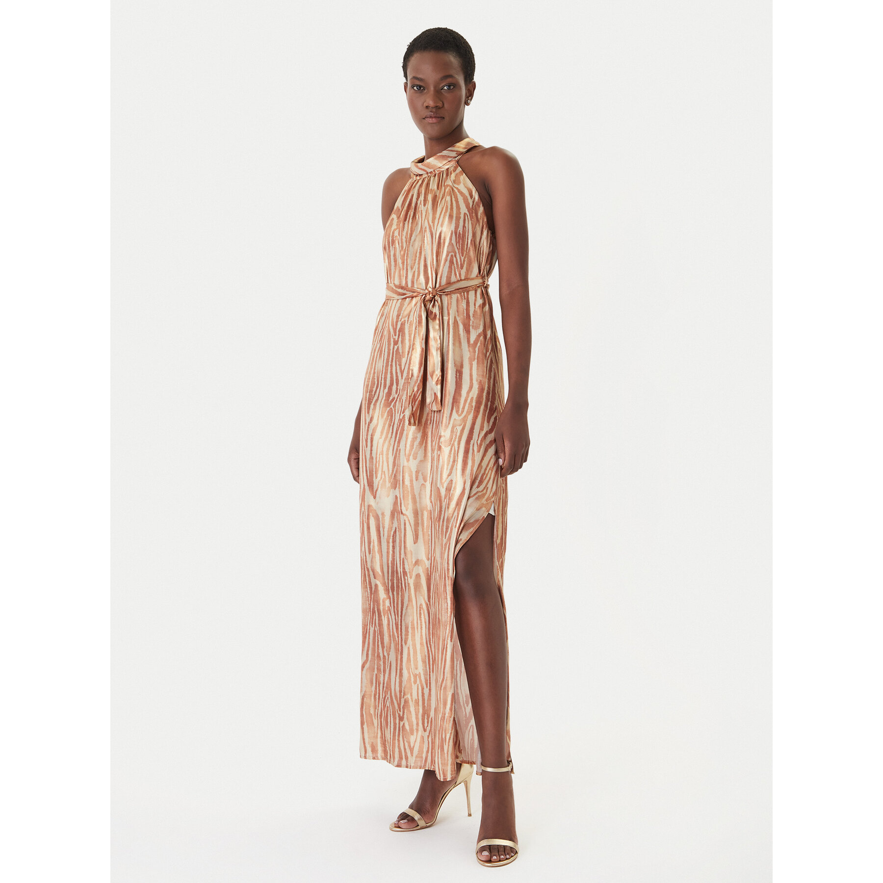 Artigli Abendkleid ACAB004599 Braun Regular Fit