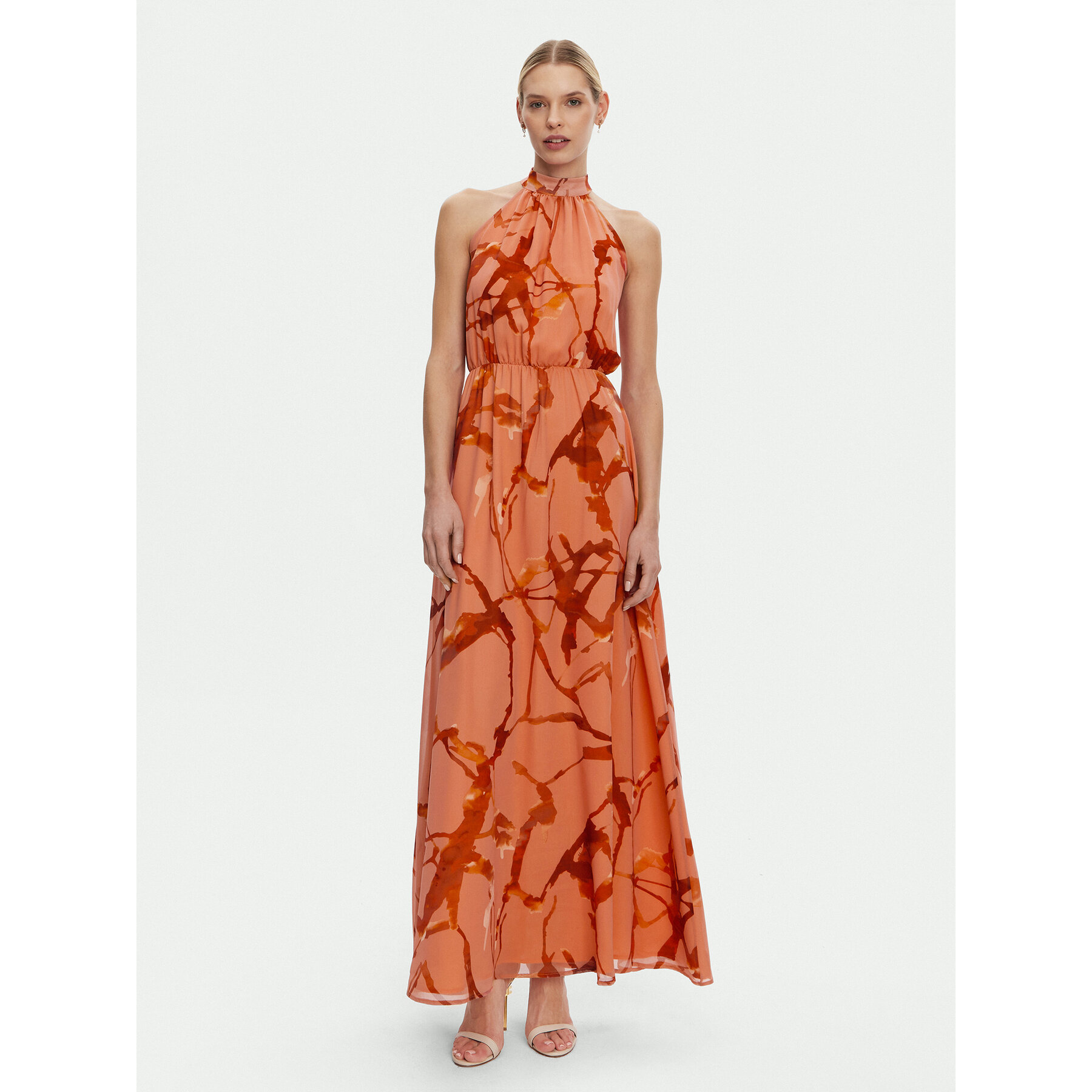 Artigli Abendkleid ACAB001759 Orange Regular Fit