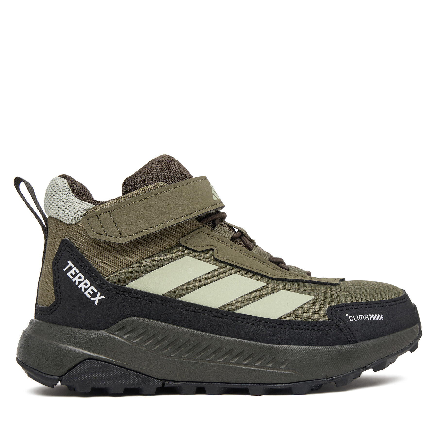 Trekking čevlji adidas Terrex Anylander Mid Climaproof Children Hiking Shoes KJ2671 Zelena