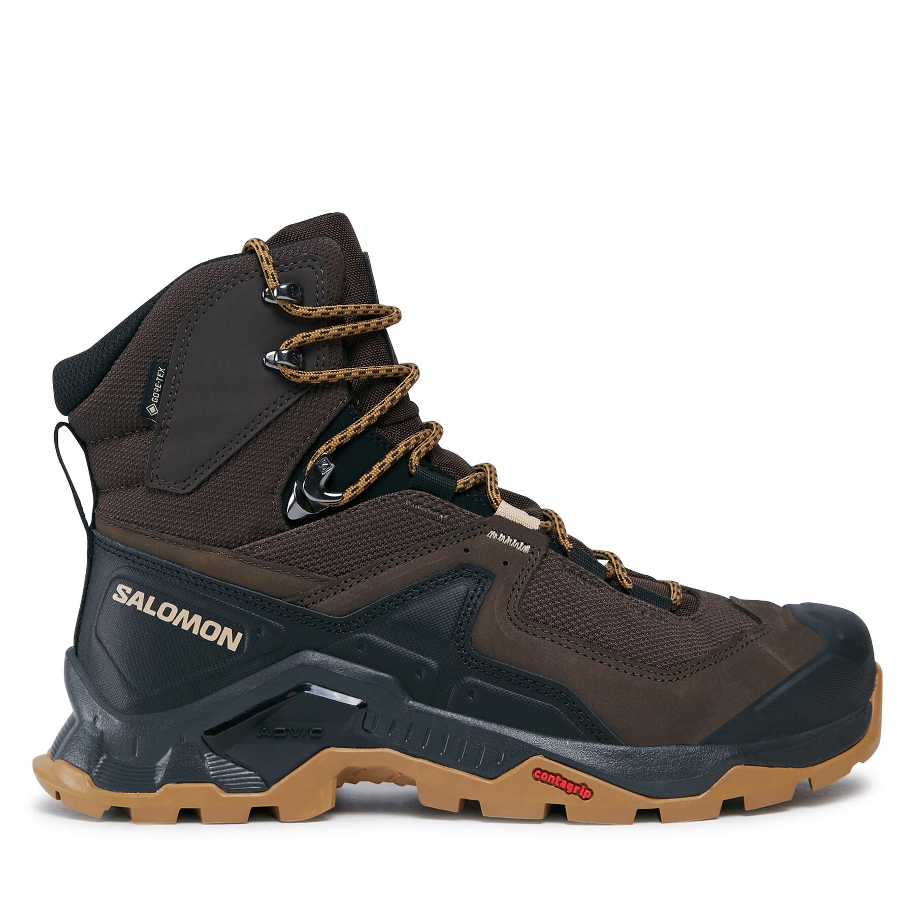 Pánske Trekingová obuv Salomon, Rozmer: 48, Hnedá, Quest Element GORE-TEX L47216100