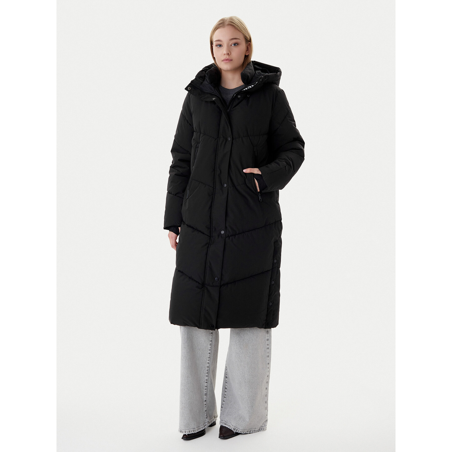 ONLY Winterjacke Harper 15352036 Schwarz Regular Fit