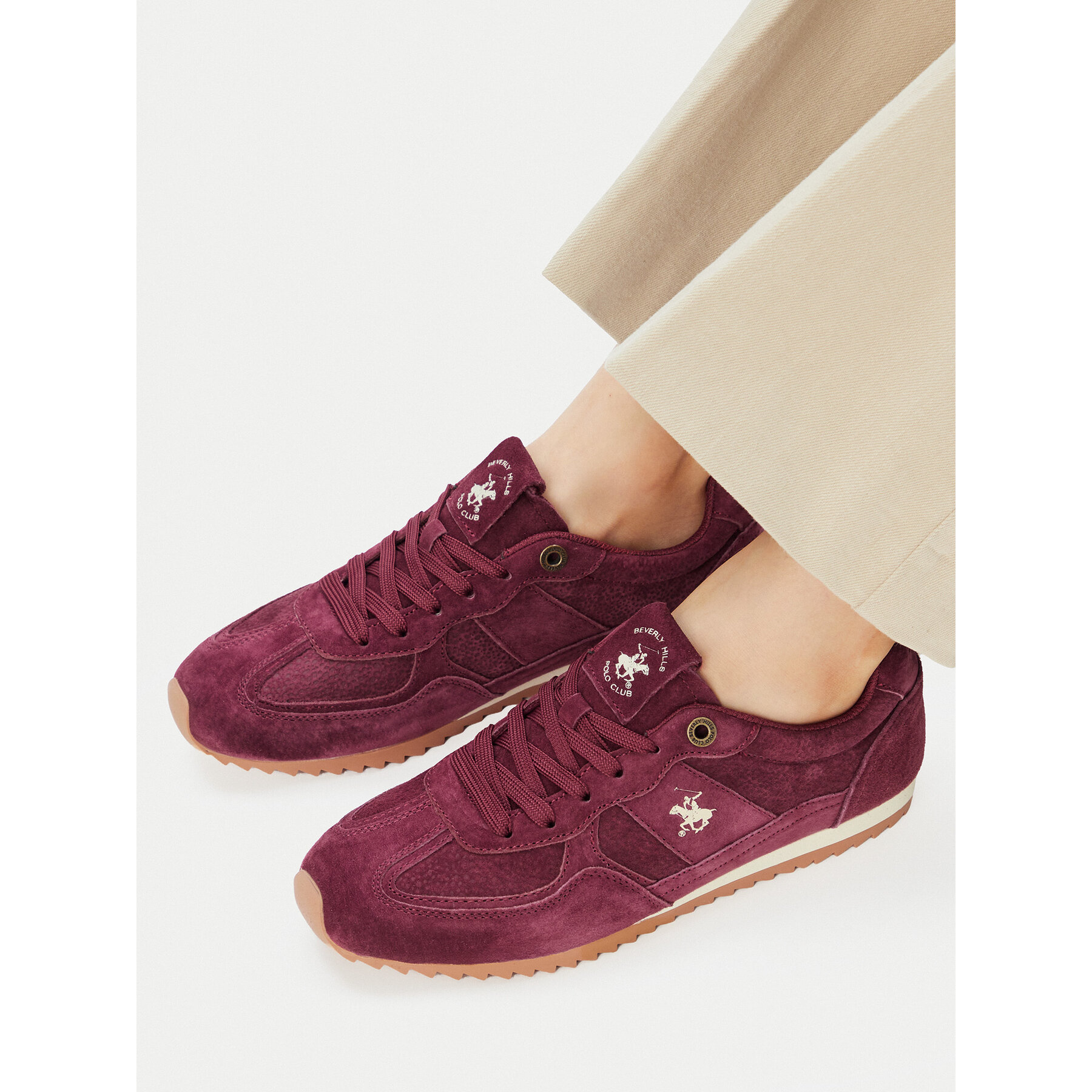 Sneakers Beverly Hills Polo Club EO-WP40-FC-250104YX Vișiniu