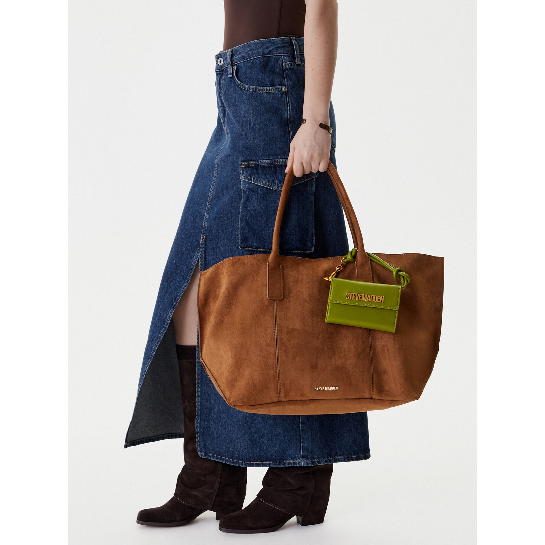 Дамска чанта Steve Madden Bantonia 13002291 Кафяв