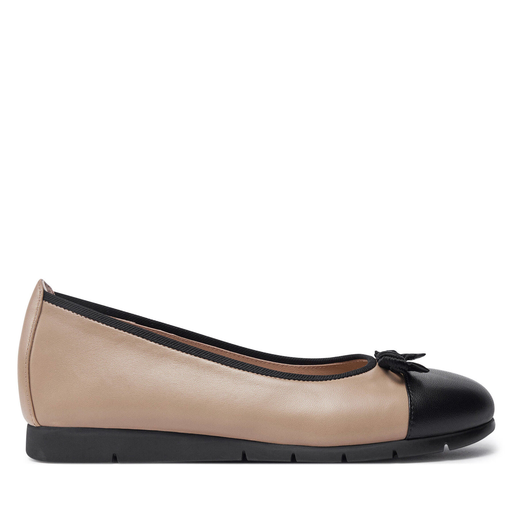 Kinder Ballerinas Unisa, Schuhgröße 35, Beige, Alamo Nto