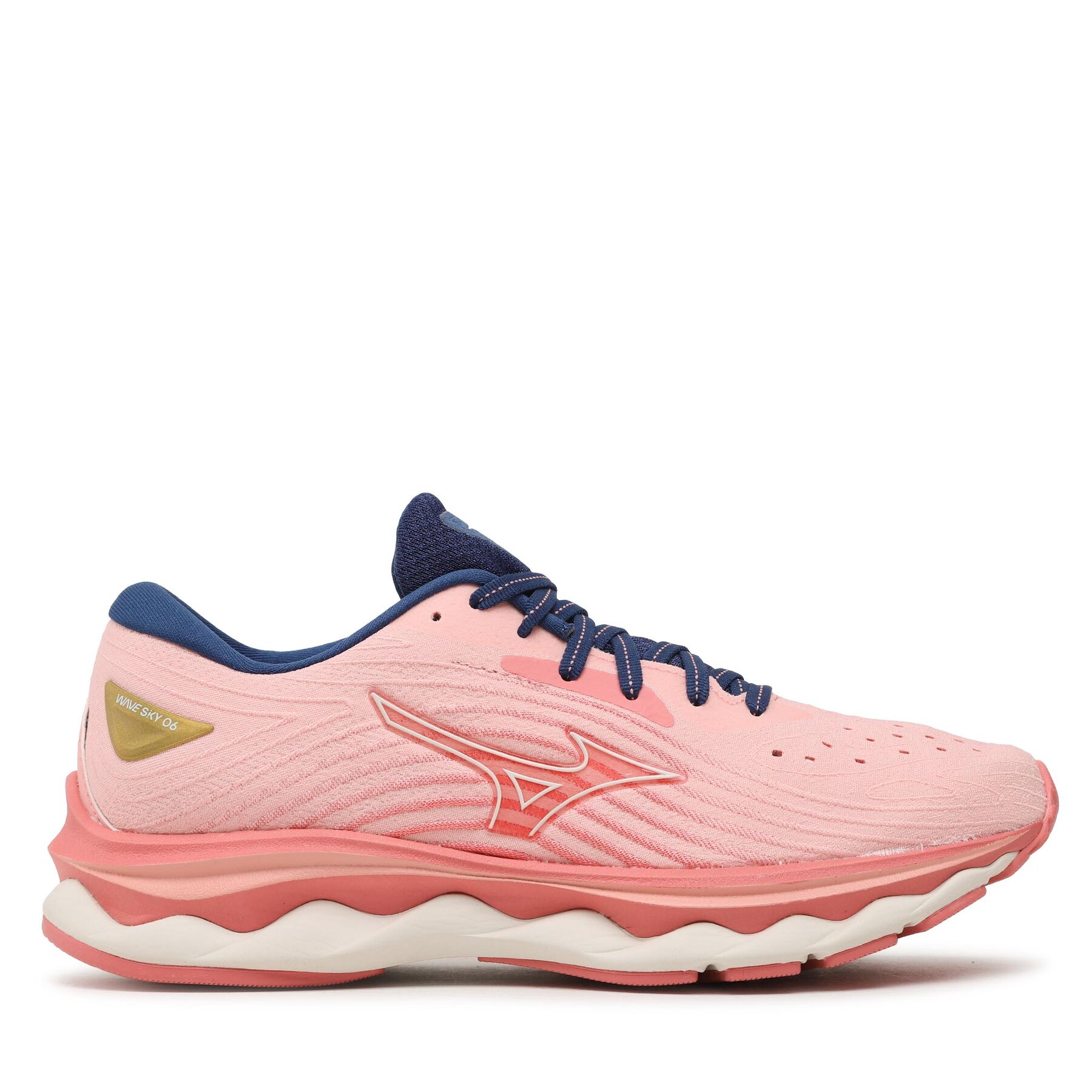 Damskie Buty do biegania Mizuno, Rozmiar 40 Różowy Wave Sky 6 J1GD220273