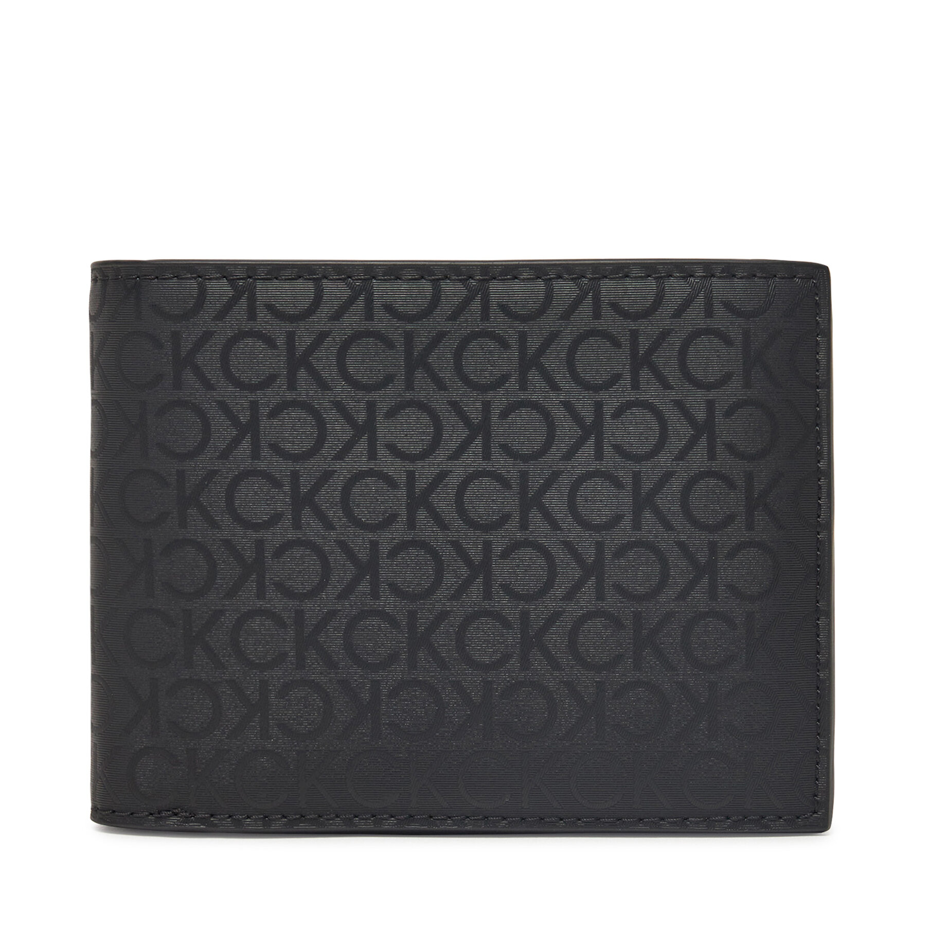 Calvin Klein Ανδρικό Πορτοφόλι Calvin Klein Ck Sleek Trifold 10Cc W/Coin K50K512865 Μαύρο