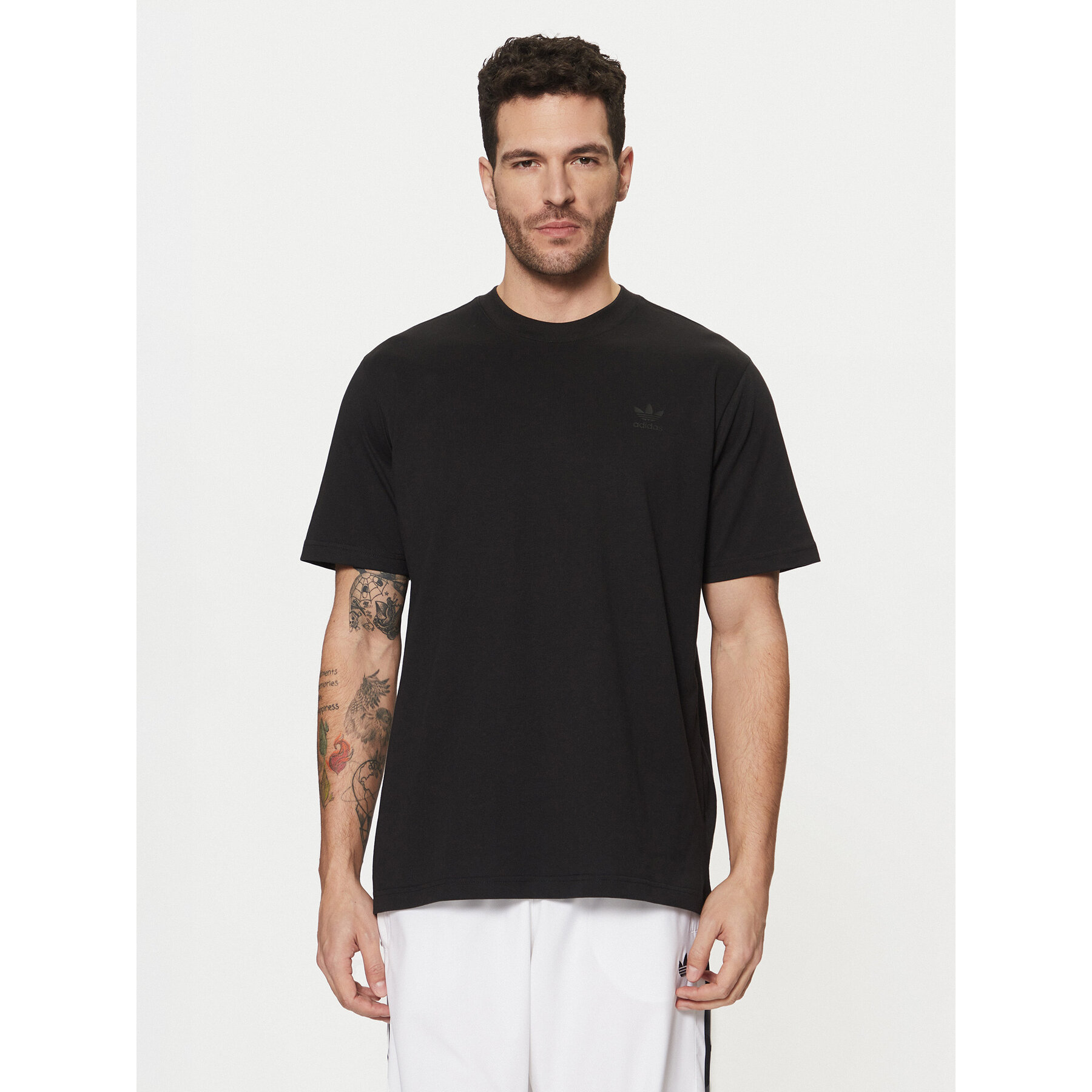 adidas T-Shirt Trefoil Series JP0193 Μαύρο Regular Fit