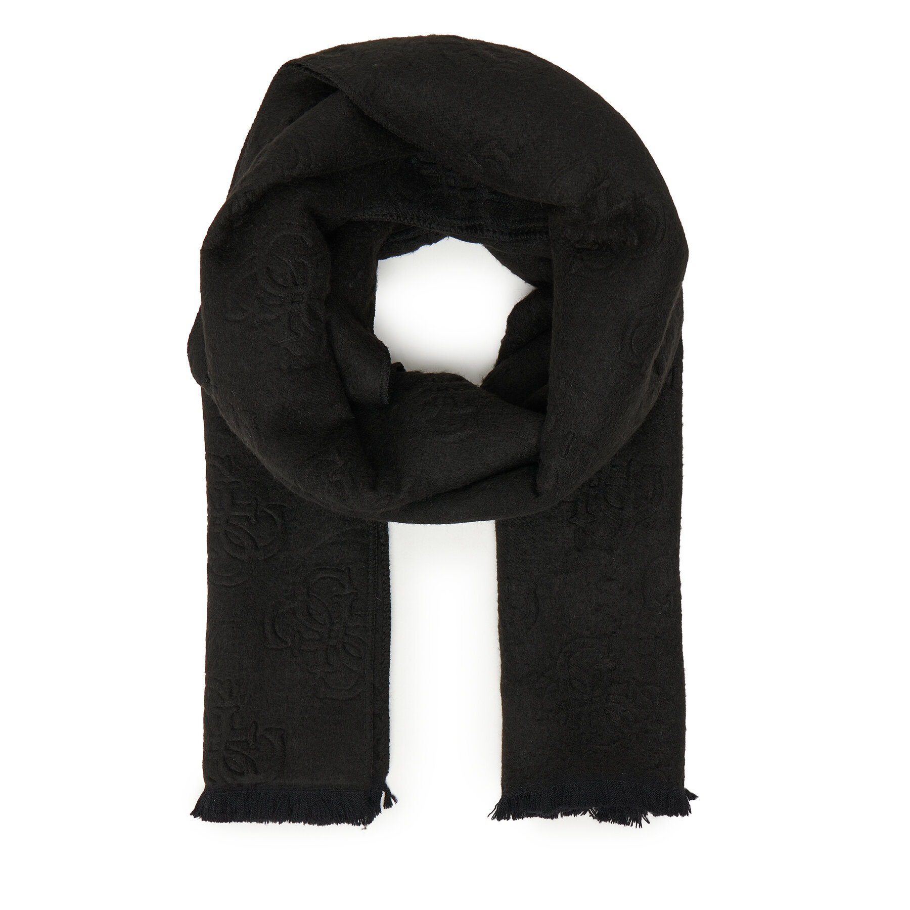 Sciarpa Guess AM9532 POL03 Nero