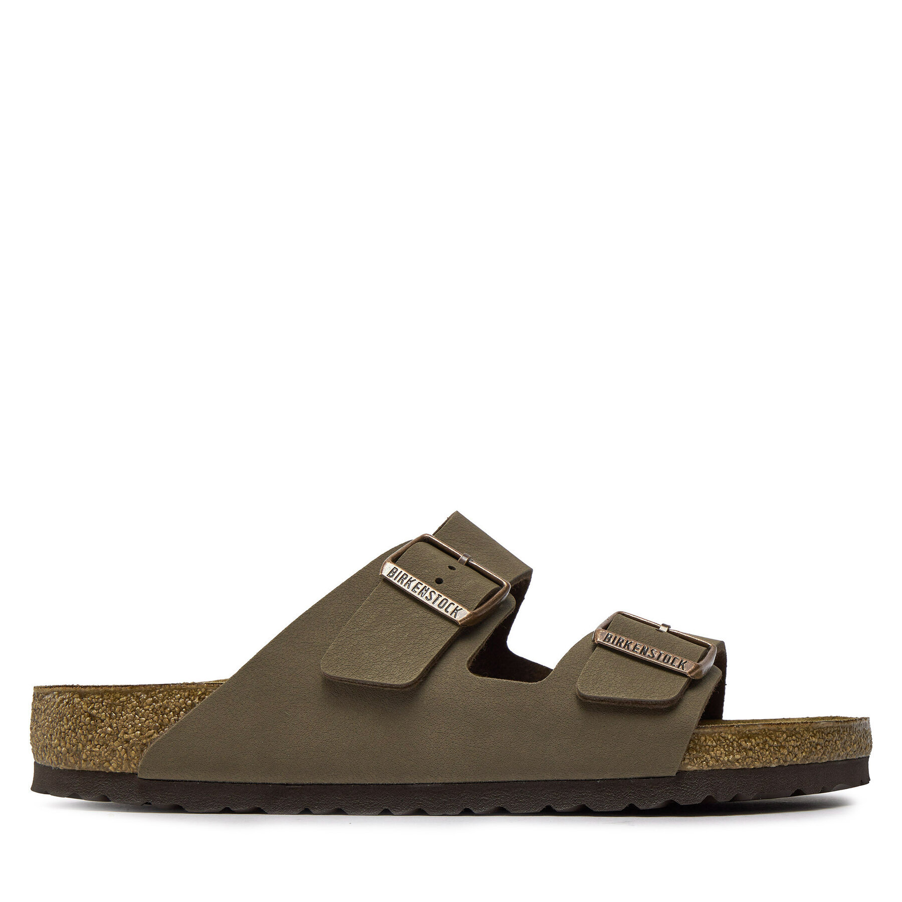 Nazouváky Birkenstock Arizona Birko-Flor nubuk 151181 Hnědá