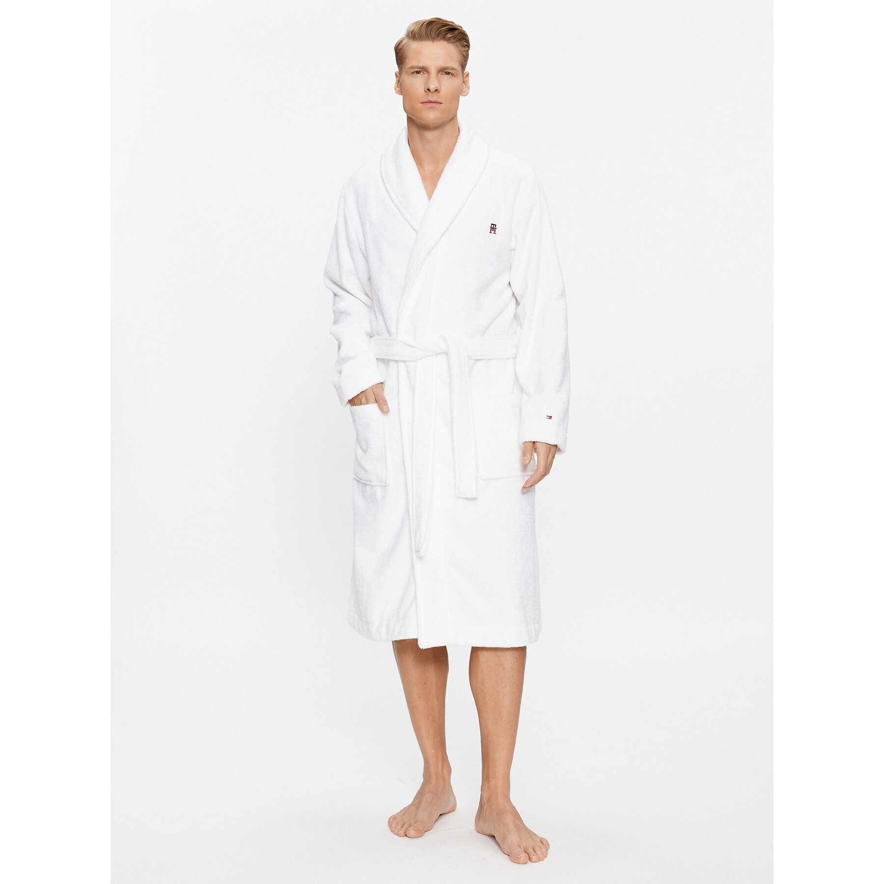 Tommy Hilfiger Tommy Hilfiger Ρόμπα UM0UM03029 Λευκό