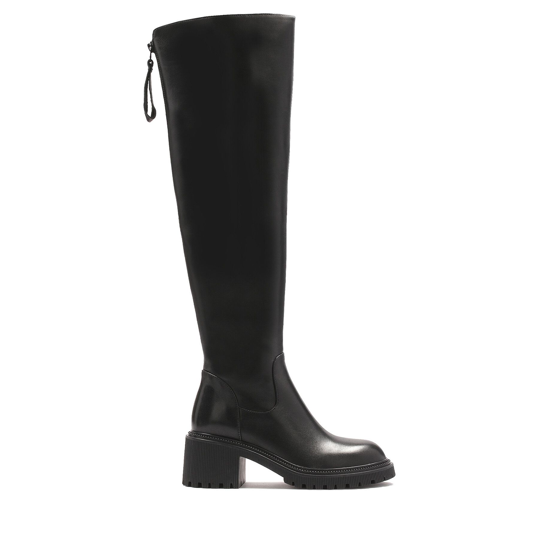 Over-knee boots Kazar Gage 87593-01-00 Svart