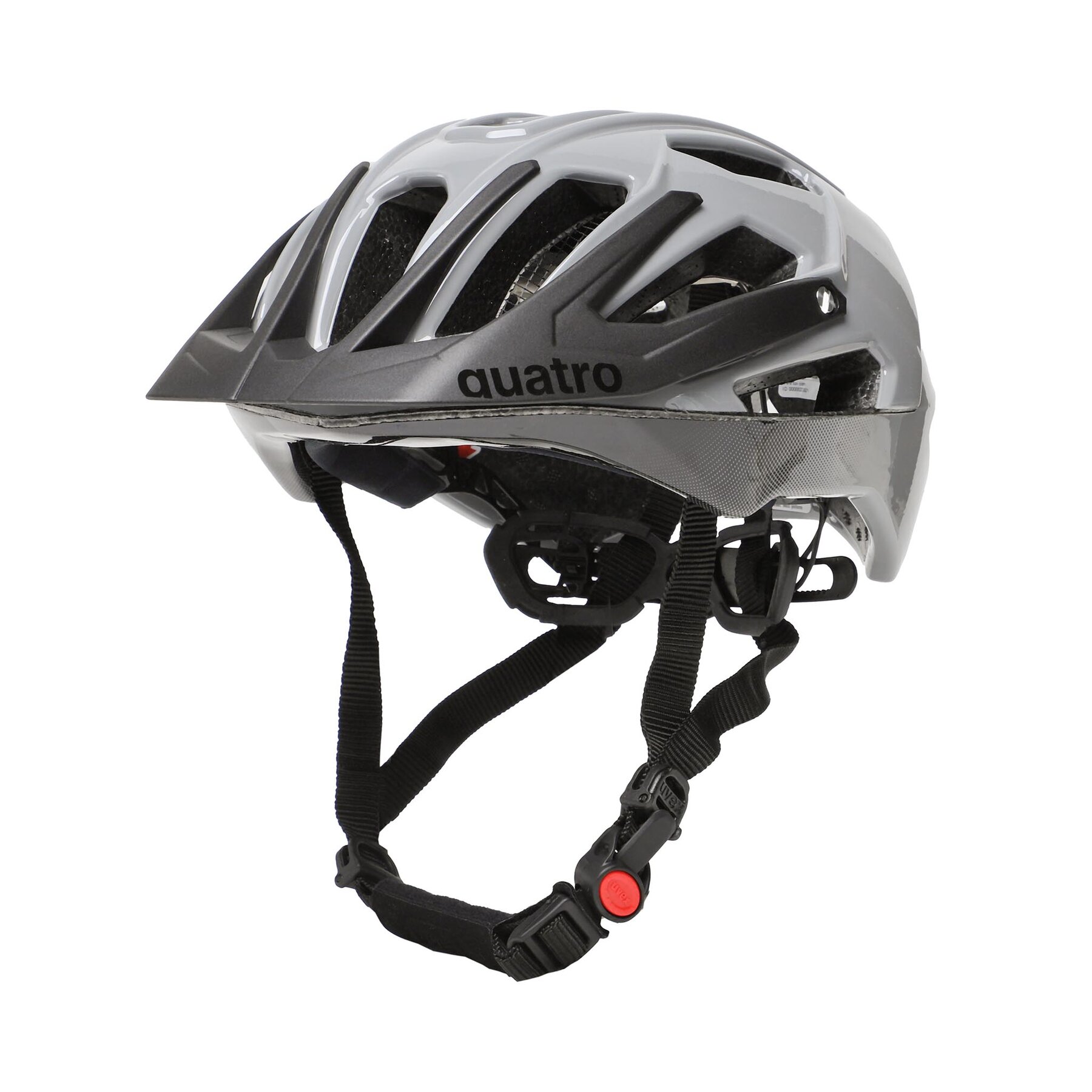 Cască bicicletă Uvex Quatro 41/0/775/34/17 Gri 41/0/775/34/17 imagine super redus 2022