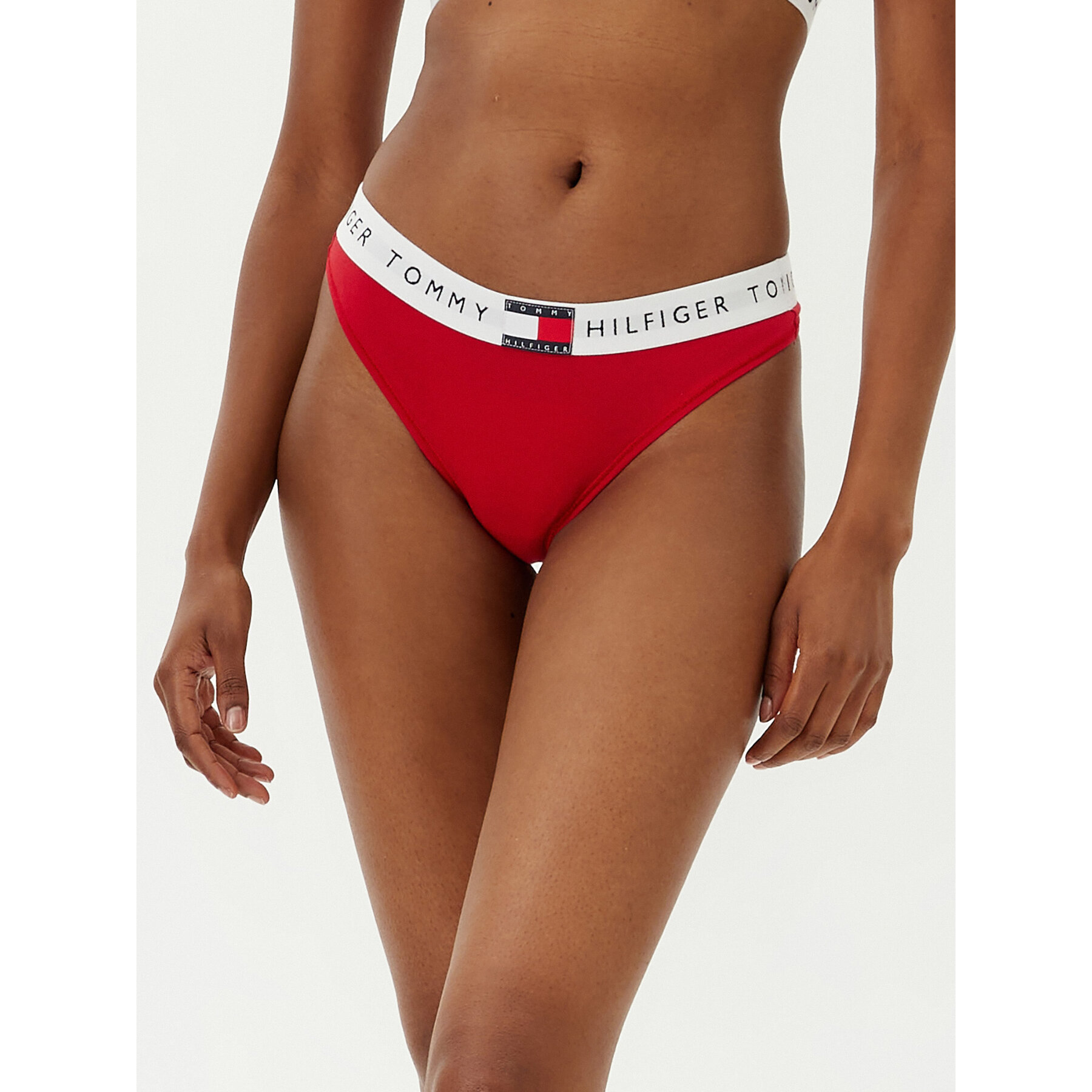 Tommy Hilfiger Στρίνγκ UW0UW06039 Κόκκινο