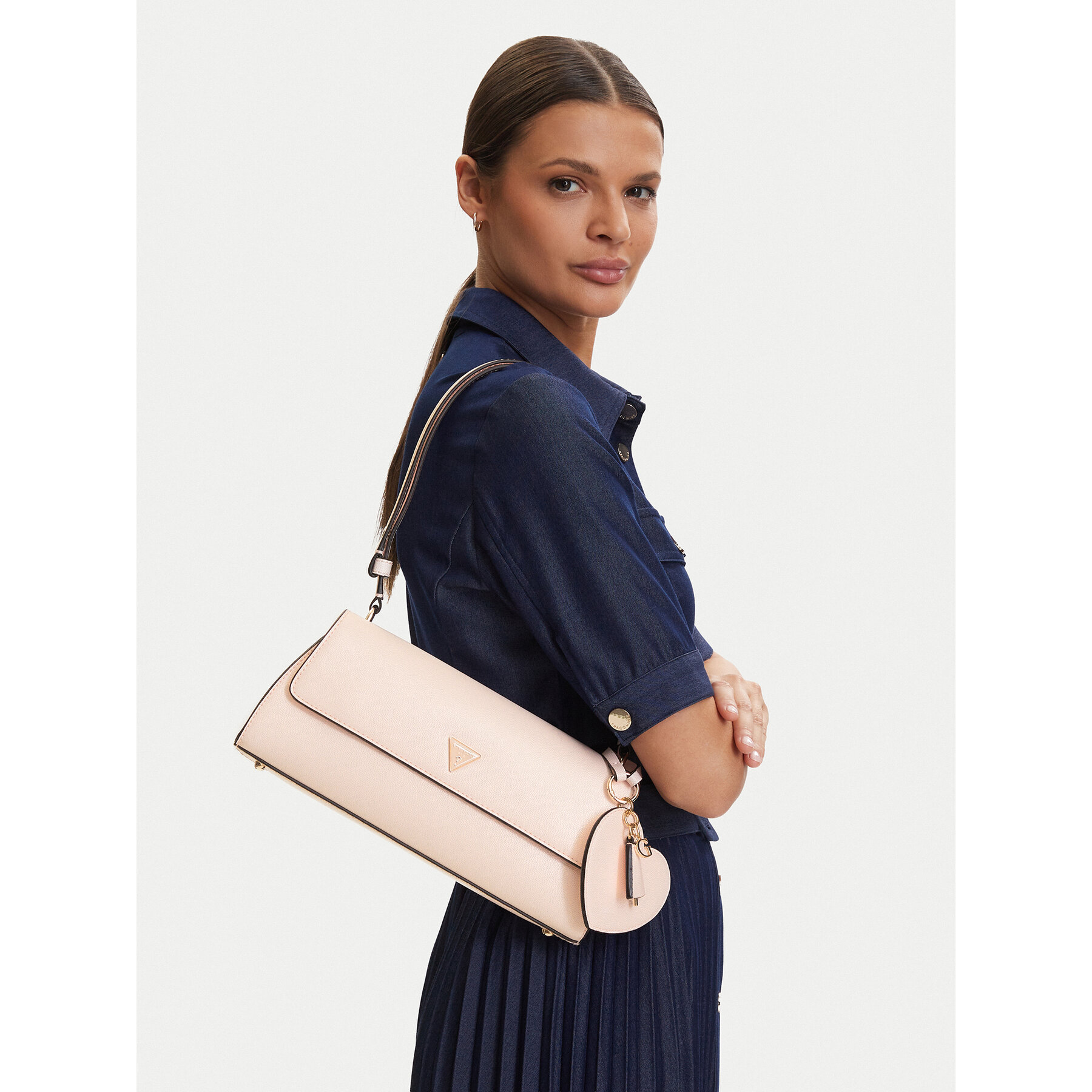 Geantă Guess Isobel HWBG99 32210 Roz