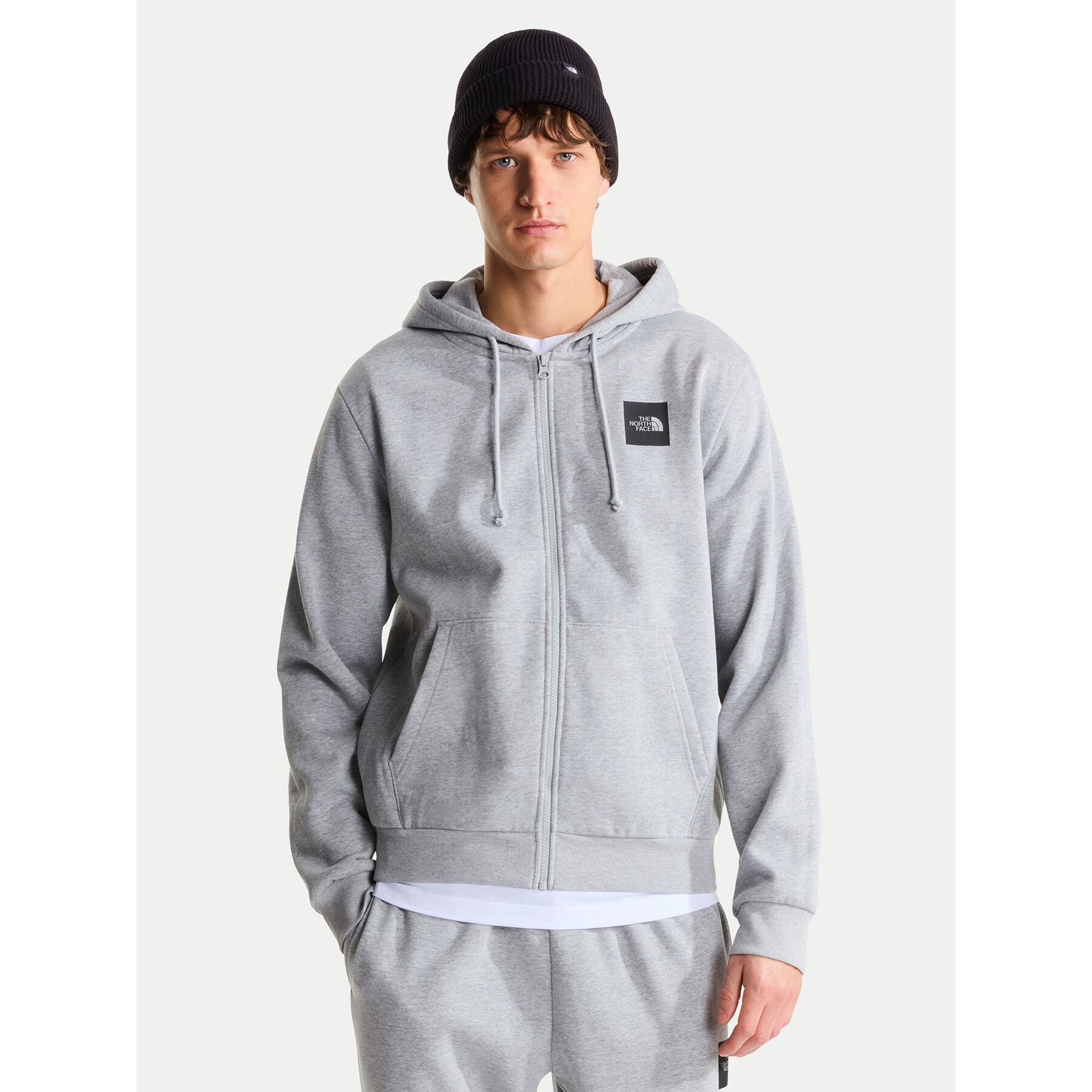The North Face Sweatshirt Evo Box Hd NF0A8JAZCQO1 Grau Regular Fit